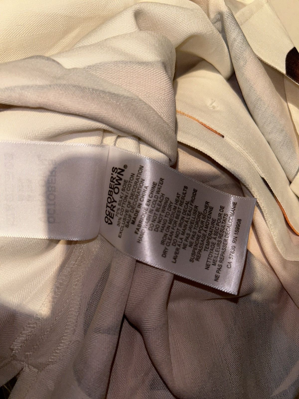 October's Very Own × Playboy PLAYBOY x OVO Bunny Silk Shirt Size US L / EU 52-54 / 3 - 8 Thumbnail