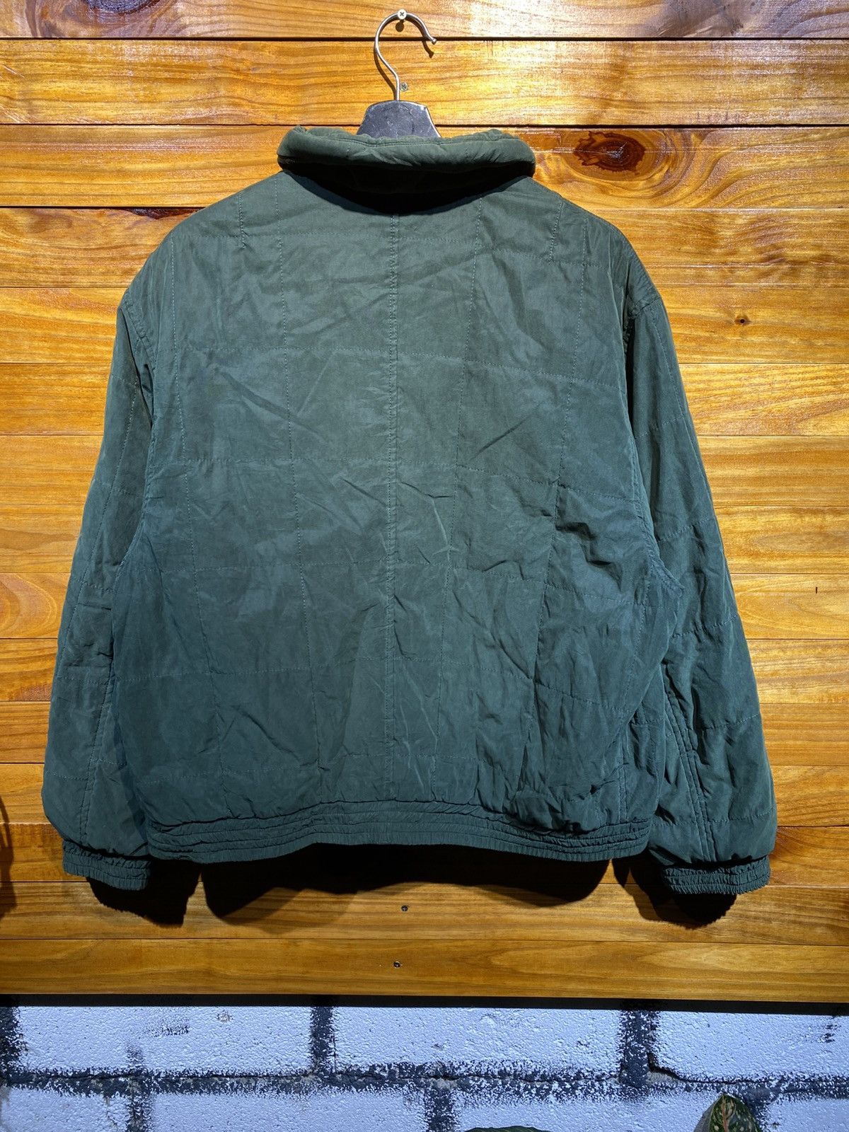 Les Copains Vintage Les Copains Military Style Quilted Jacket – 1980s Size US L / EU 52-54 / 3 - 8 Thumbnail