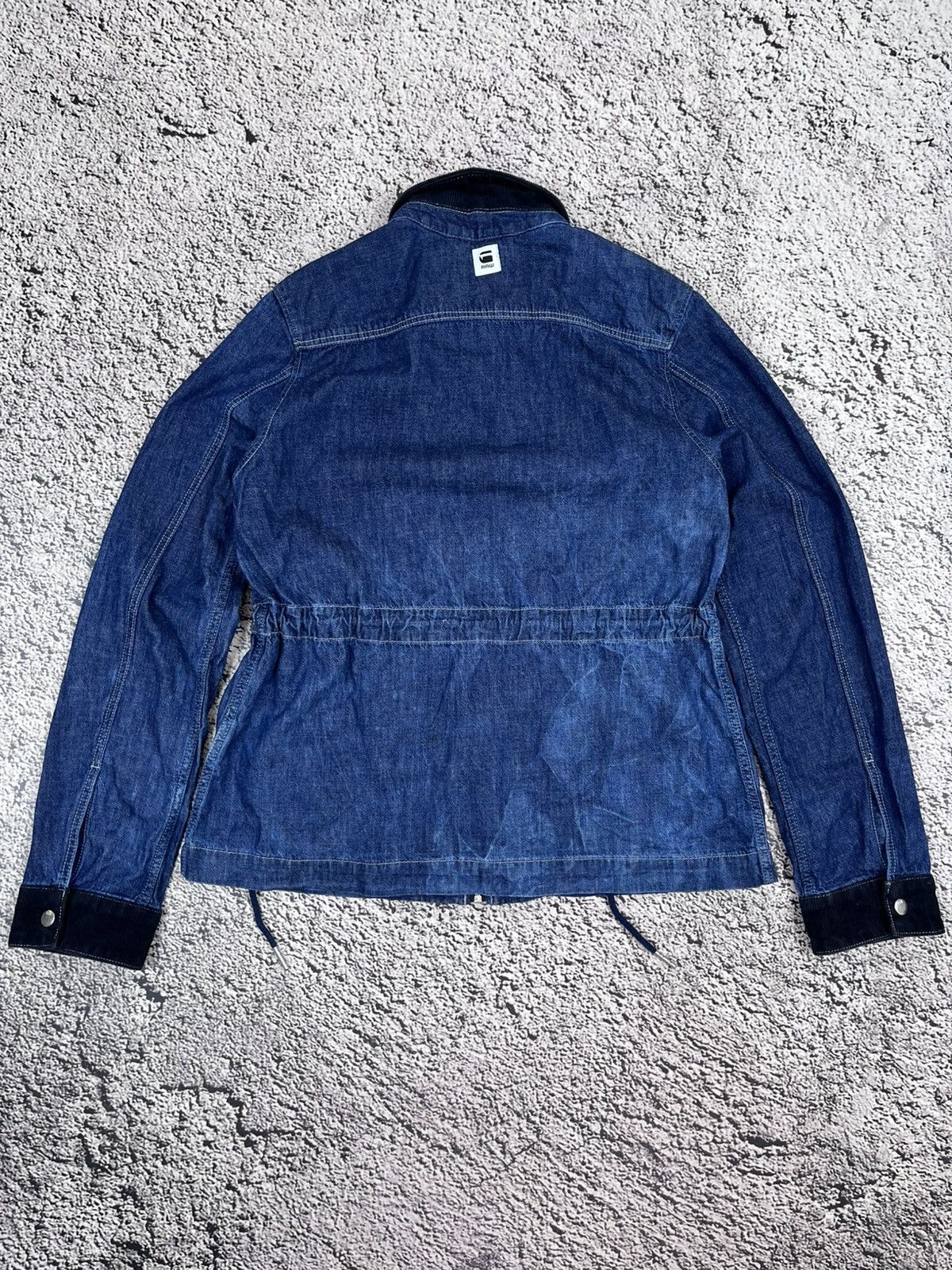 G-Star G-Star RAW Denim Jacket Corduroy Collar Workwear Carhartt Size XS / US 0-2 / IT 36-38 - 8 Thumbnail