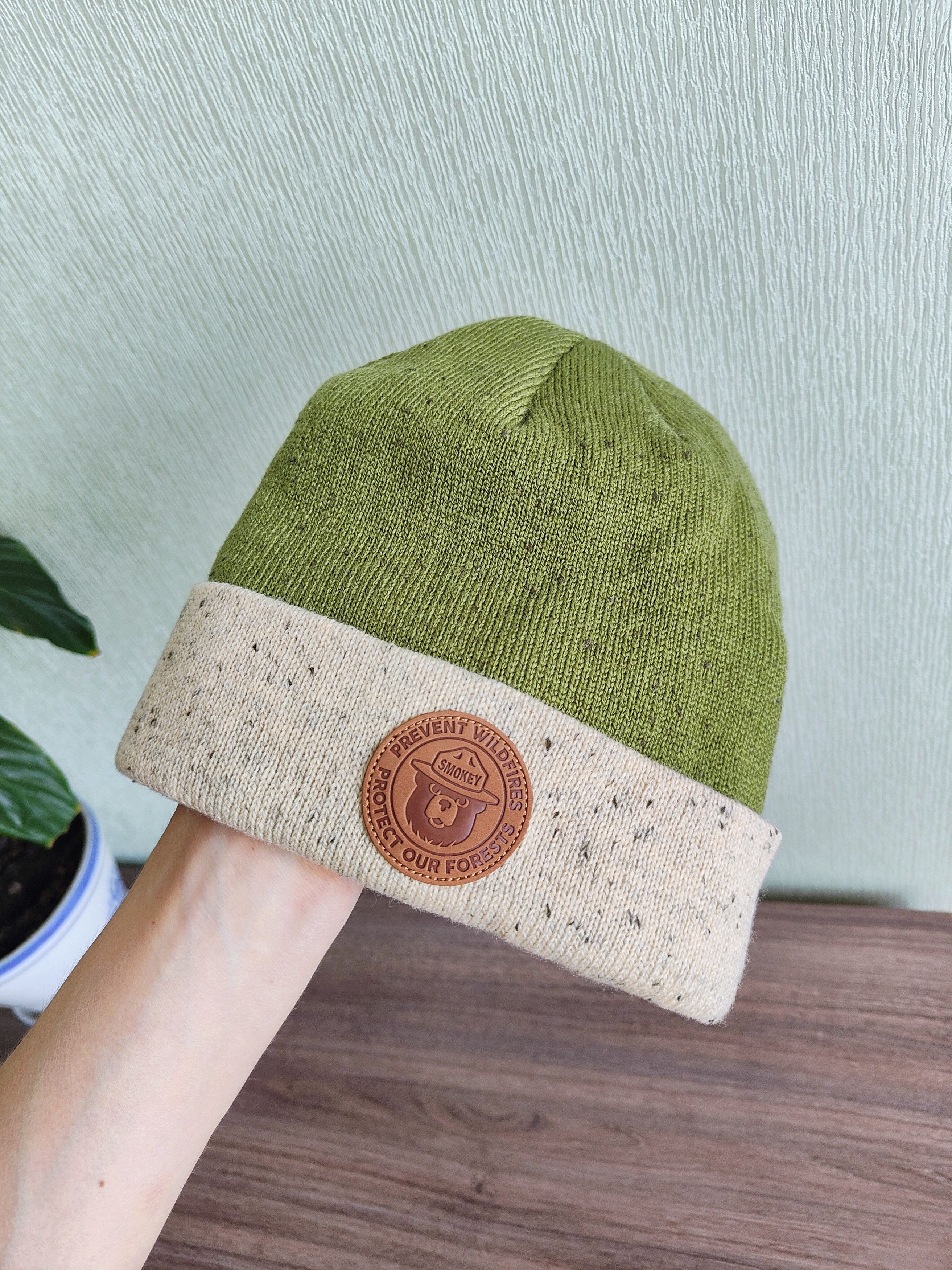 Japanese Brand Smokey bear beanie hat Size ONE SIZE - 1 Thumbnail