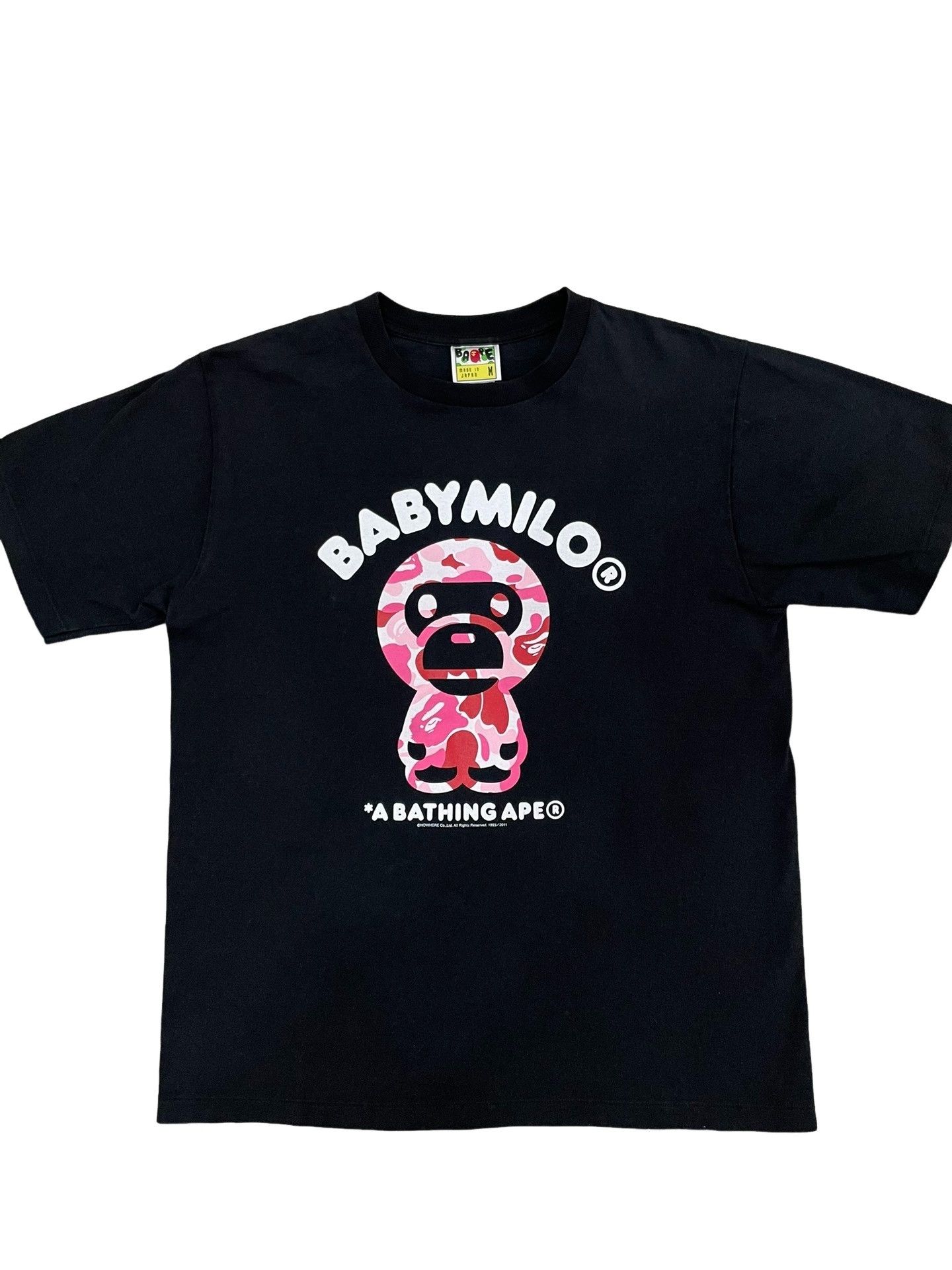 Bape A Bathing Ape Baby Milo Camo T-Shirt Size M Size US M / EU 48-50 / 2 - 1 Thumbnail