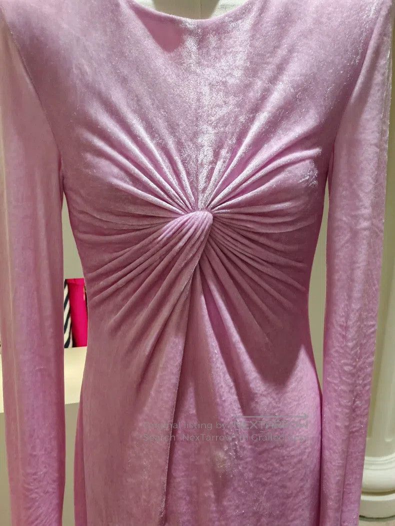 Versace Versace Pleated slim midi dress Size S / US 4 / IT 40 - 6 Thumbnail