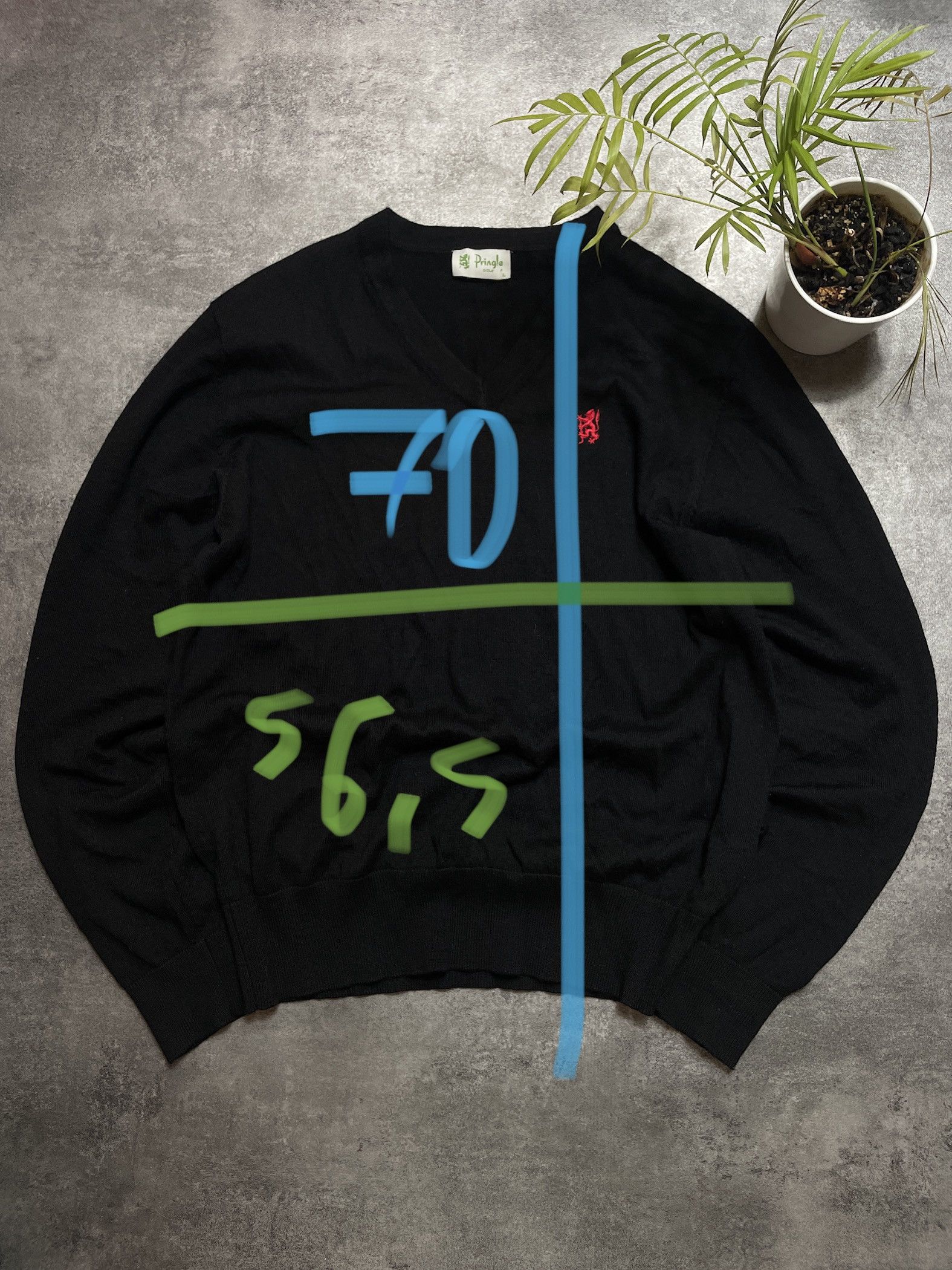 Vintage ❗️RARE❗️Wool Vintage Y2K Pringle Sweater Premium Size US M / EU 48-50 / 2 - 8 Thumbnail