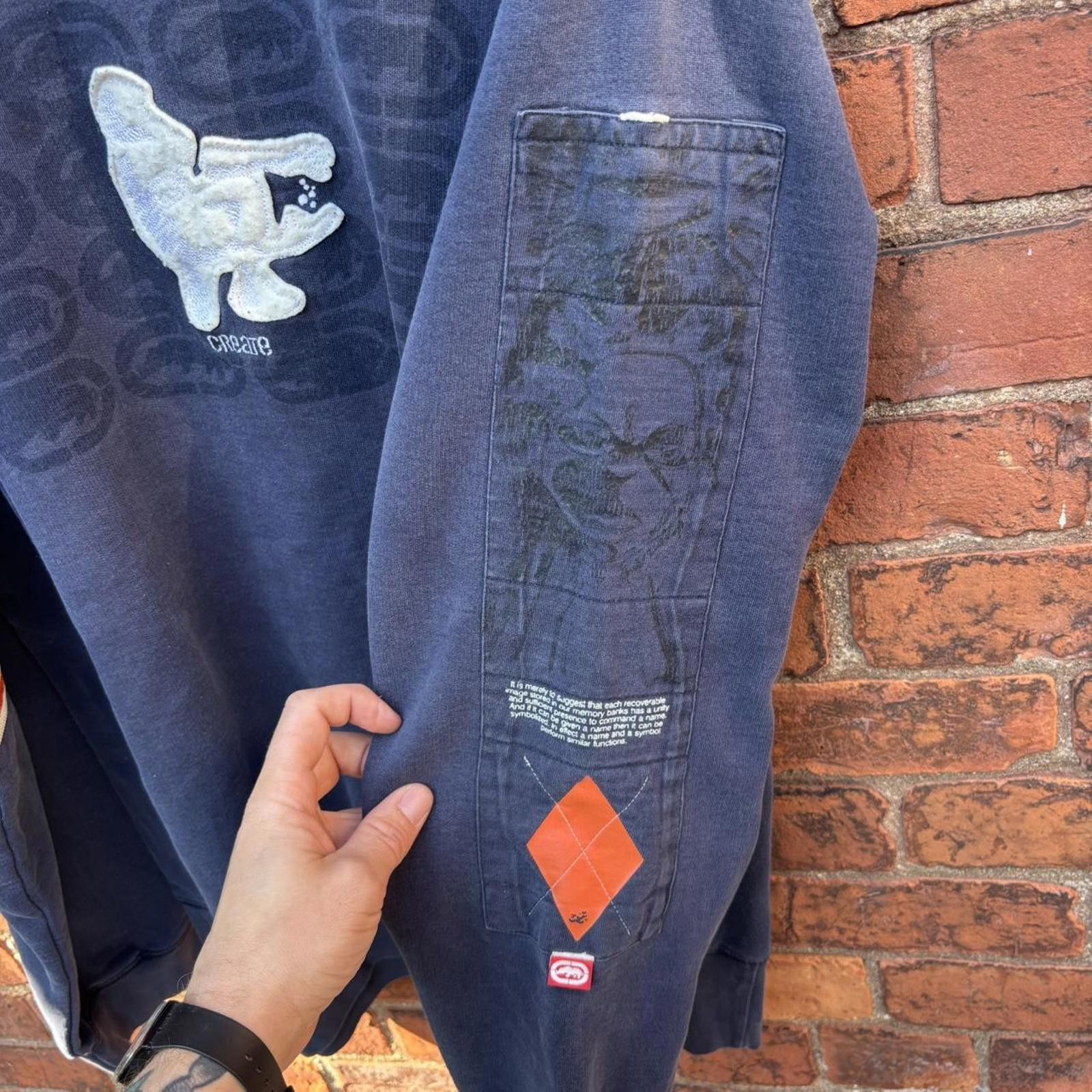 Ecko Unltd. Vintage ecko create crewneck sweatshirt 00s L Size US L / EU 52-54 / 3 - 4 Thumbnail