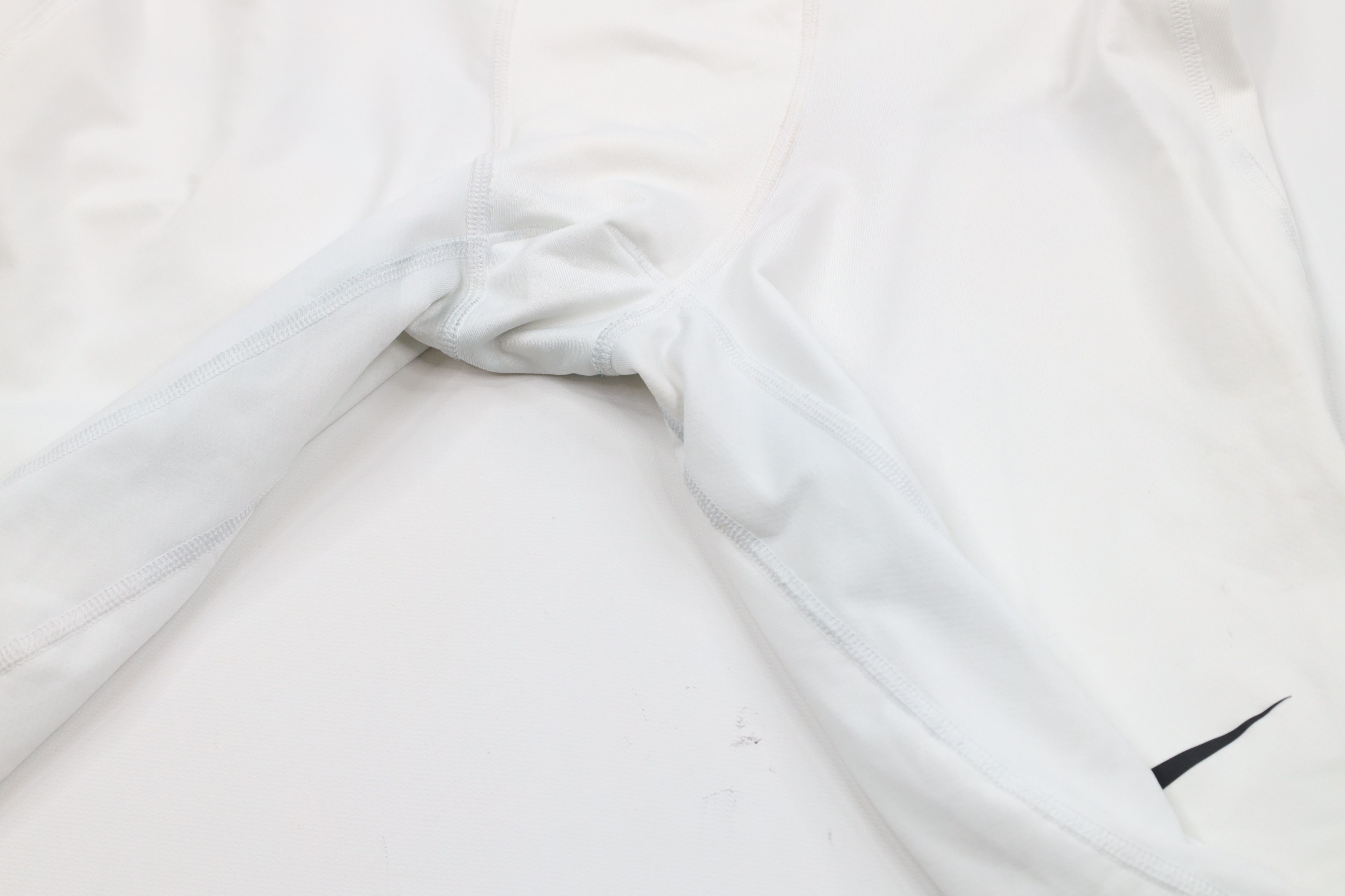 Nike × Vintage Nike Pro Hyperwarm Training Gym Spandex Pants Tights White Size US 36 / EU 52 - 5 Thumbnail