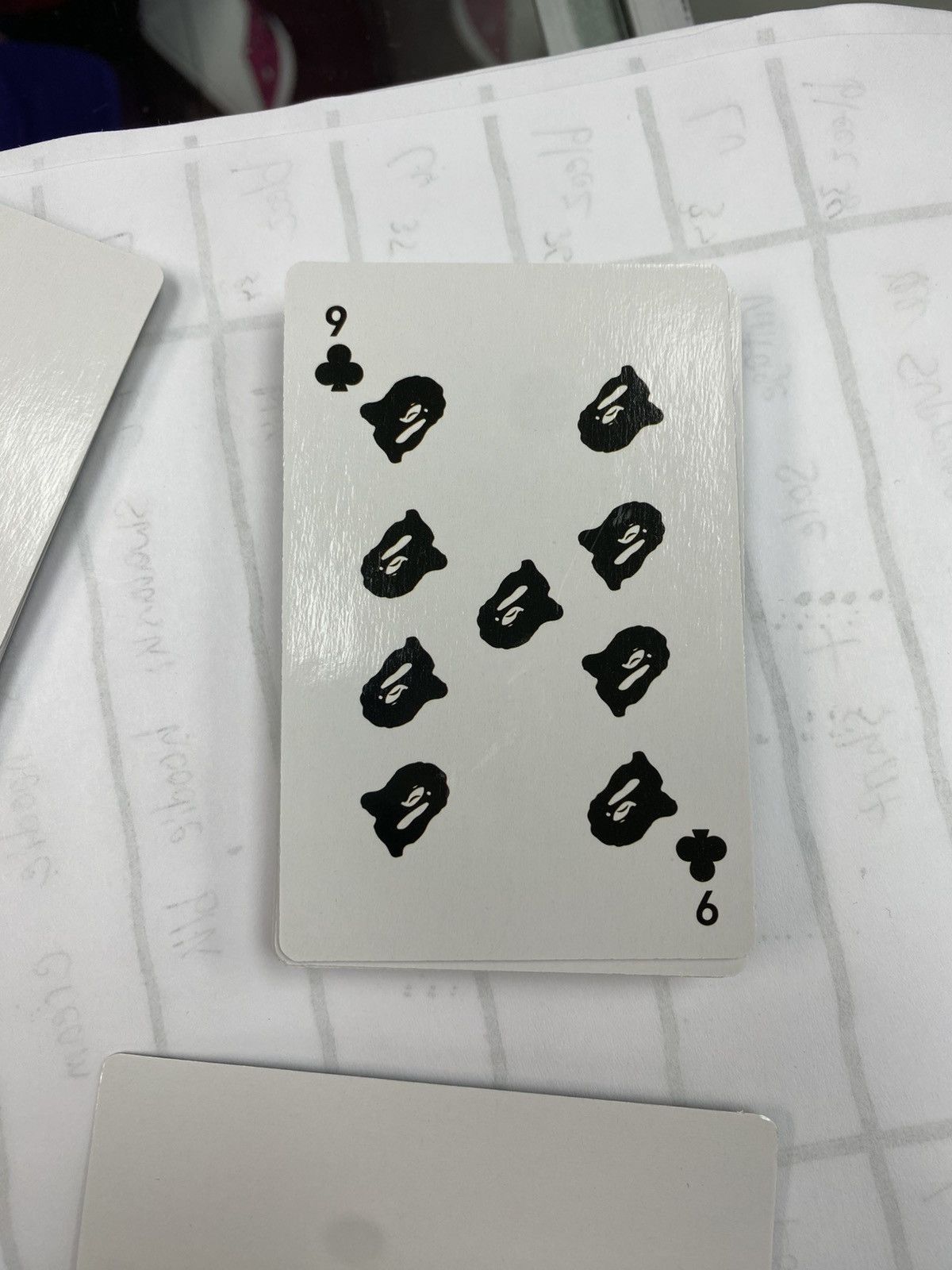 Bape Bape deck of playing cards 2005 authentic Size ONE SIZE - 8 Thumbnail