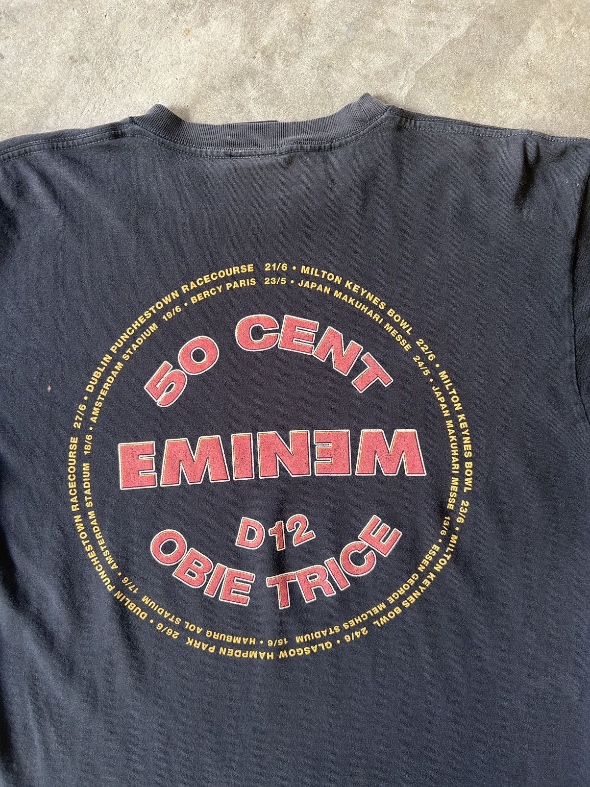 Eminem × Rap Tees × Vintage Vintage Eminem Anger Management Tour 2002 Shirts Size US L / EU 52-54 / 3 - 6 Thumbnail