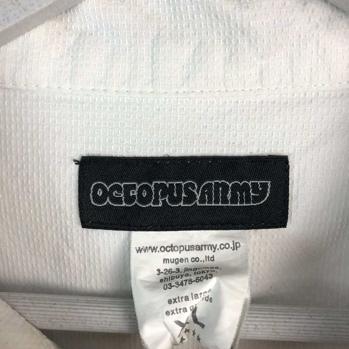 Japanese Brand × Octopus Octopus Army White Workshirt #A2234 Size US XL / EU 56 / 4 - 10 Thumbnail