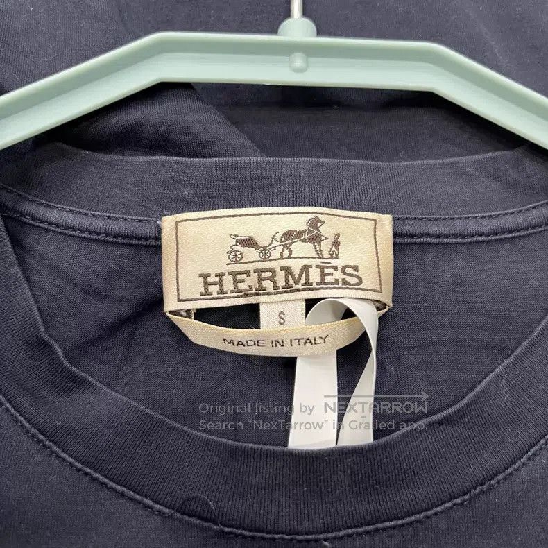 Hermes Hermes Black Carriage Short-sleeve Size S / US 4 / IT 40 - 3 Thumbnail