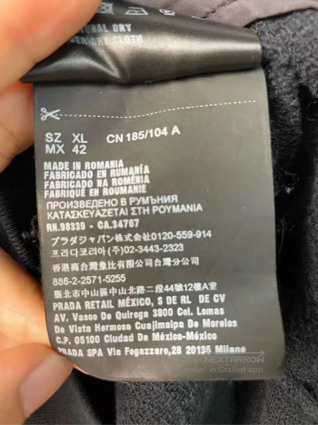 Prada Prada Black Hooded Jacket. Size US XL / EU 56 / 4 - 4 Thumbnail