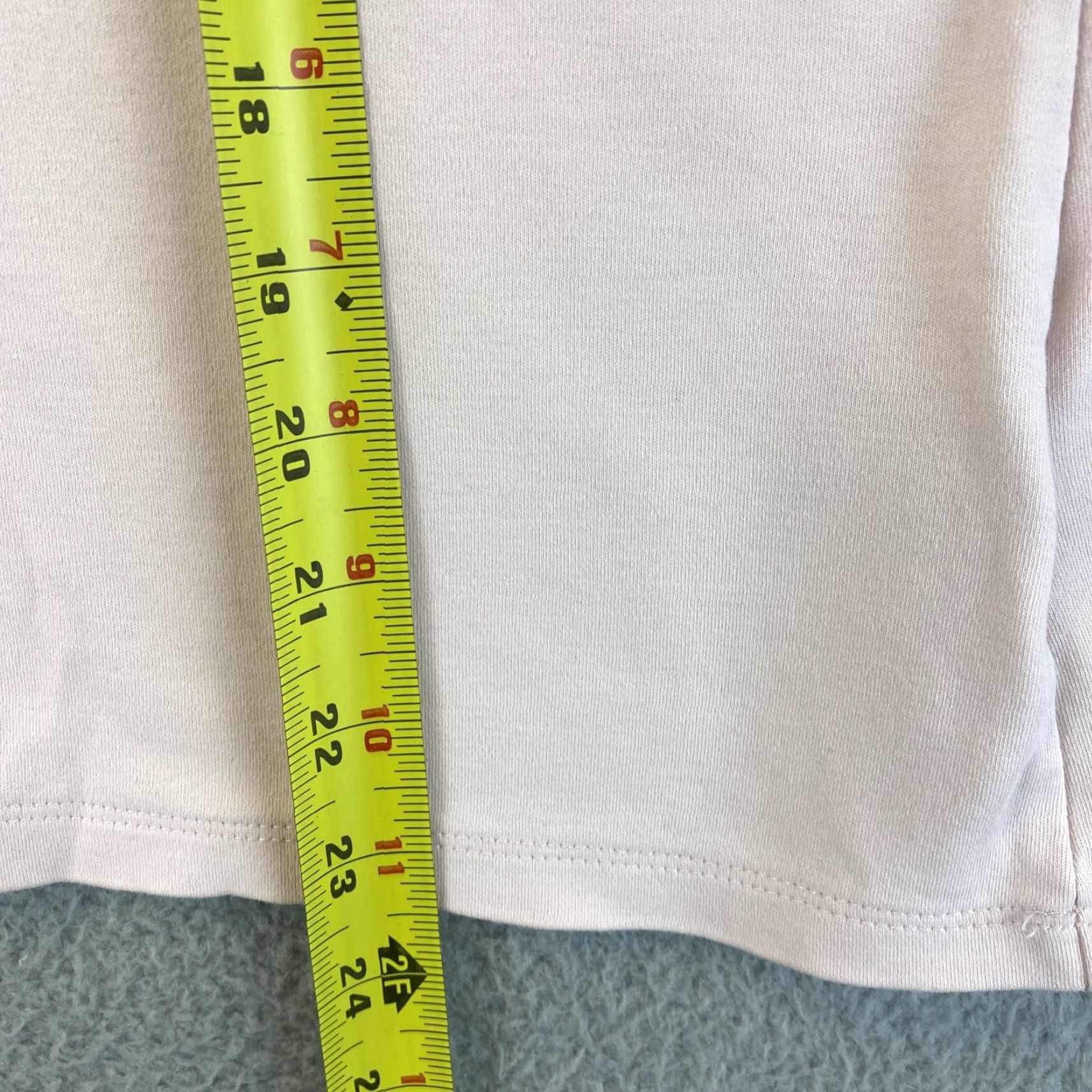 Croft & Barrow CROFT & BARROW Women's Light Pink Short Sleeve Knit T-Shirt Size L - Solid Round Neck - Coastal Grandma Theme Size L / US 10 / IT 46 - 4 Thumbnail