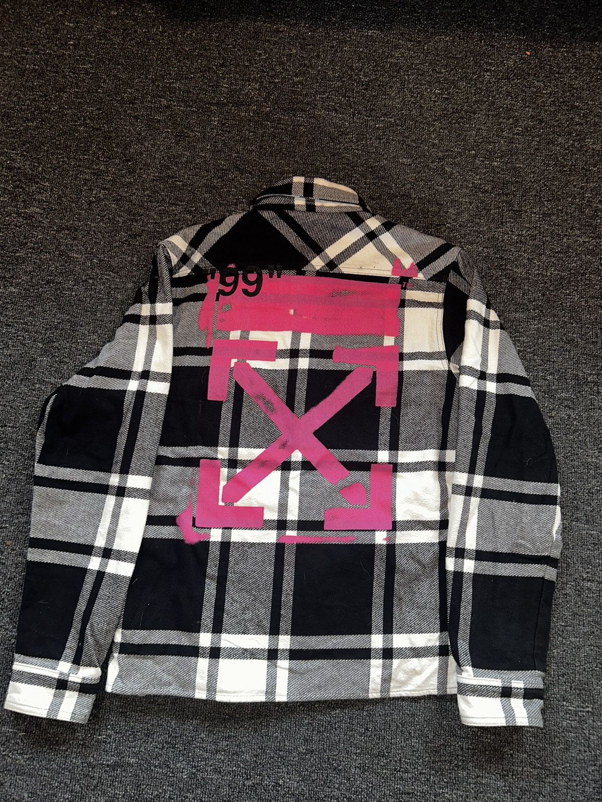Off-White Offwhite checked flannel Size US S / EU 44-46 / 1 - 3 Thumbnail