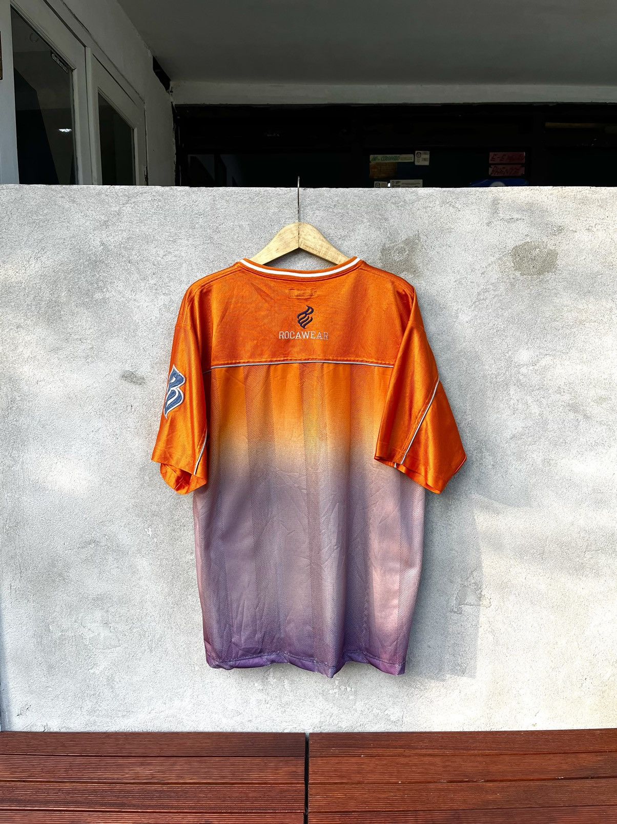 Rocawear × Vintage 00’S HIPHOP JERSEY ROCA WEAR JAY Z Size US XL / EU 56 / 4 - 5 Thumbnail