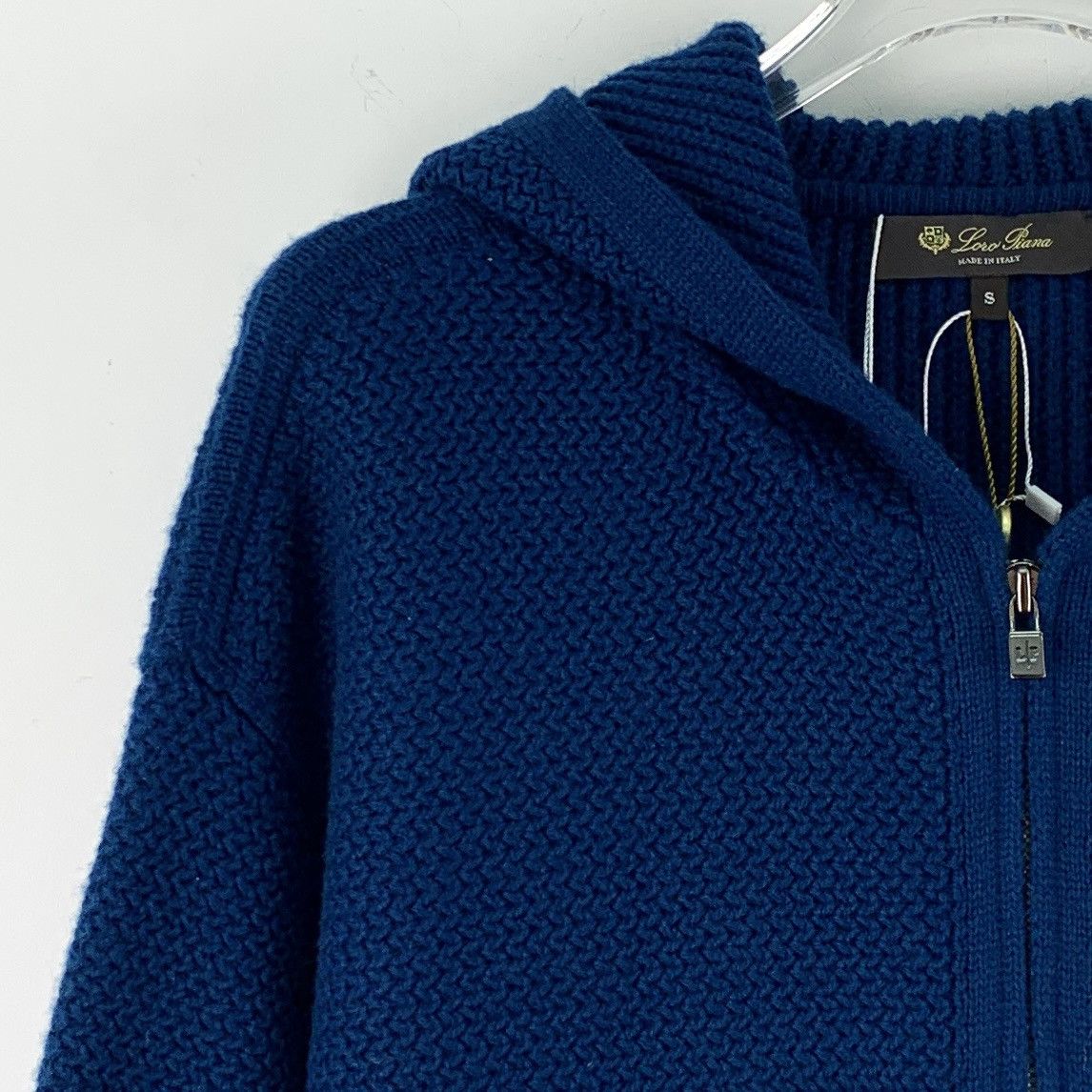 Loro Piana Loro Piana Hooded Zipper Long Sleeve Knit Jacket K26WX Size US S / EU 44-46 / 1 - 3 Thumbnail