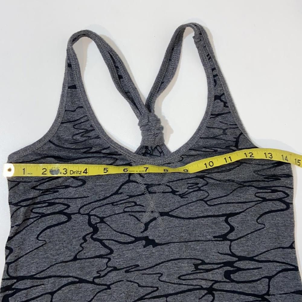 Old Navy Gray/Black Workout Tank Size XS Size ONE SIZE - 2 Thumbnail