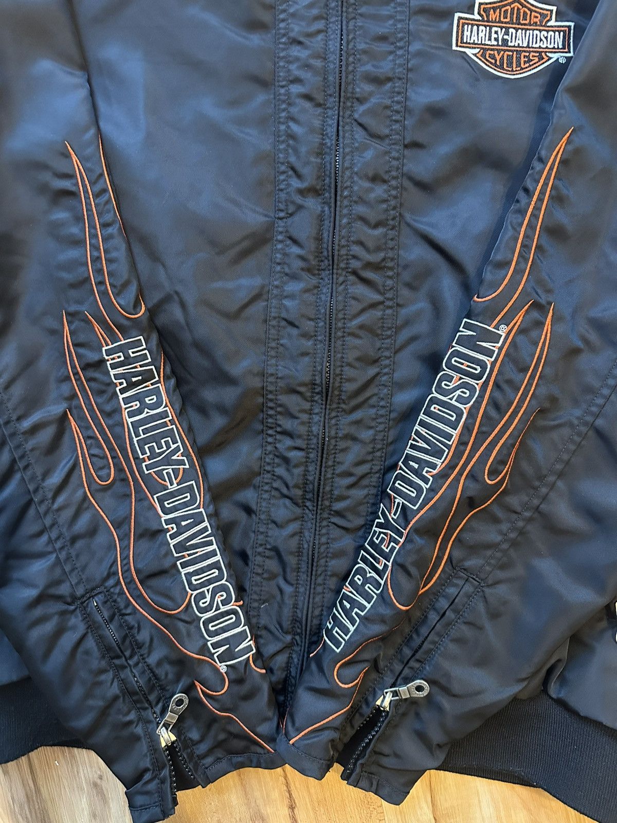 Harley Davidson Harley Davidson Motorcycle Biker Riding Jacket Size US M / EU 48-50 / 2 - 2 Thumbnail