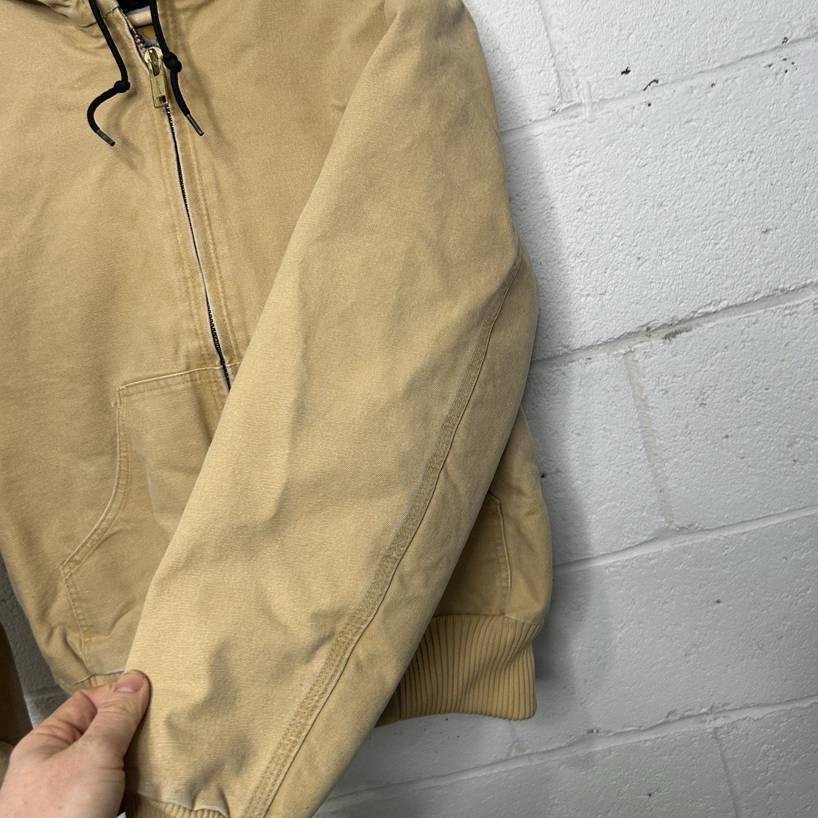Carhartt Vintage Carhartt Quilted Hooded Active Jacket “Wheat” J130 Size US S / EU 44-46 / 1 - 8 Thumbnail