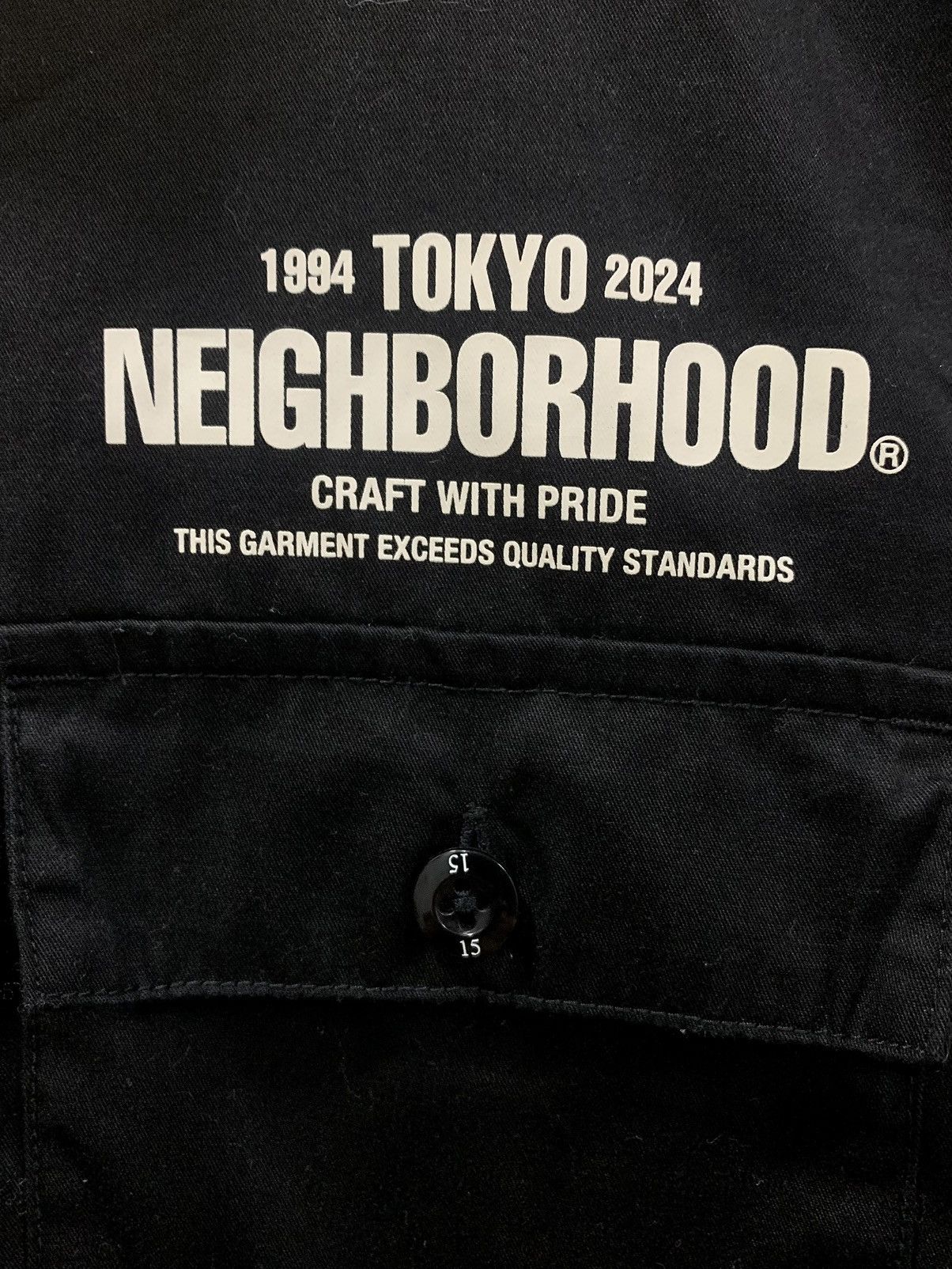 Neighborhood NEIGHBORHOOD S/S WORK SHIRT Size US M / EU 48-50 / 2 - 4 Thumbnail