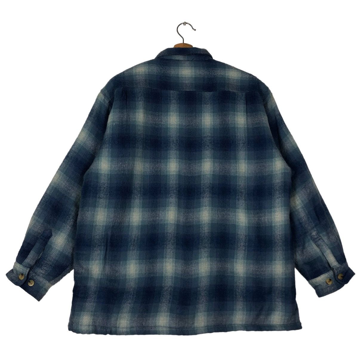 Japanese Brand 🔥Vtg Flannel Jacket Bellmount Japan Mink Fur Issey Miyake Size US M / EU 48-50 / 2 - 8 Thumbnail