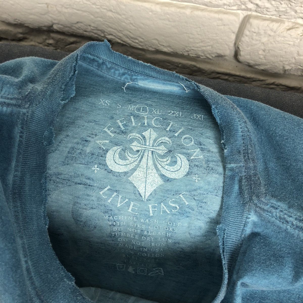 Affliction Affliction tee t shirt Size US L / EU 52-54 / 3 - 7 Thumbnail