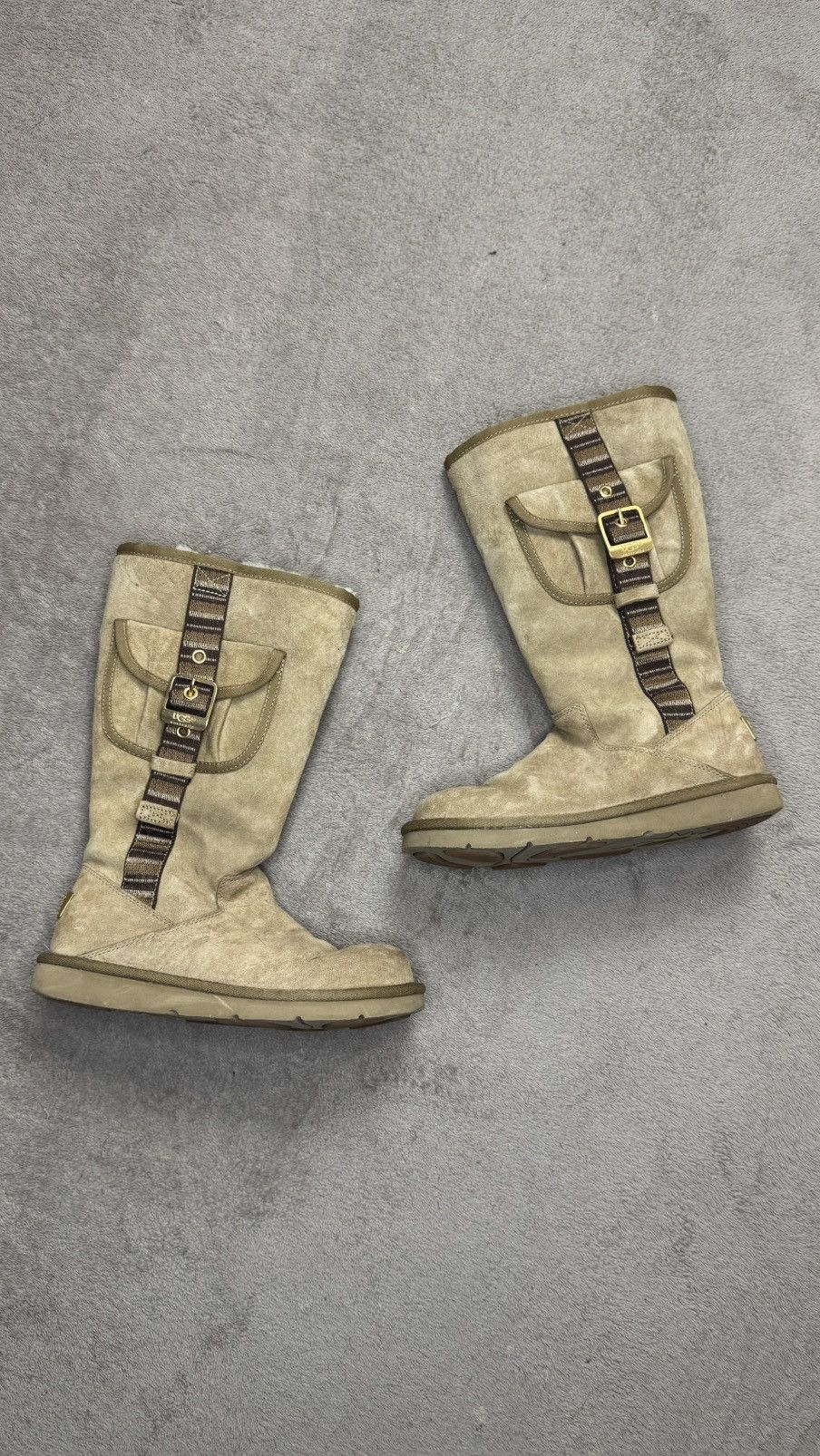 Japanese Brand Ugg Vintage Leather Pocket Boots Size US 6 / IT 36 - 1 Thumbnail