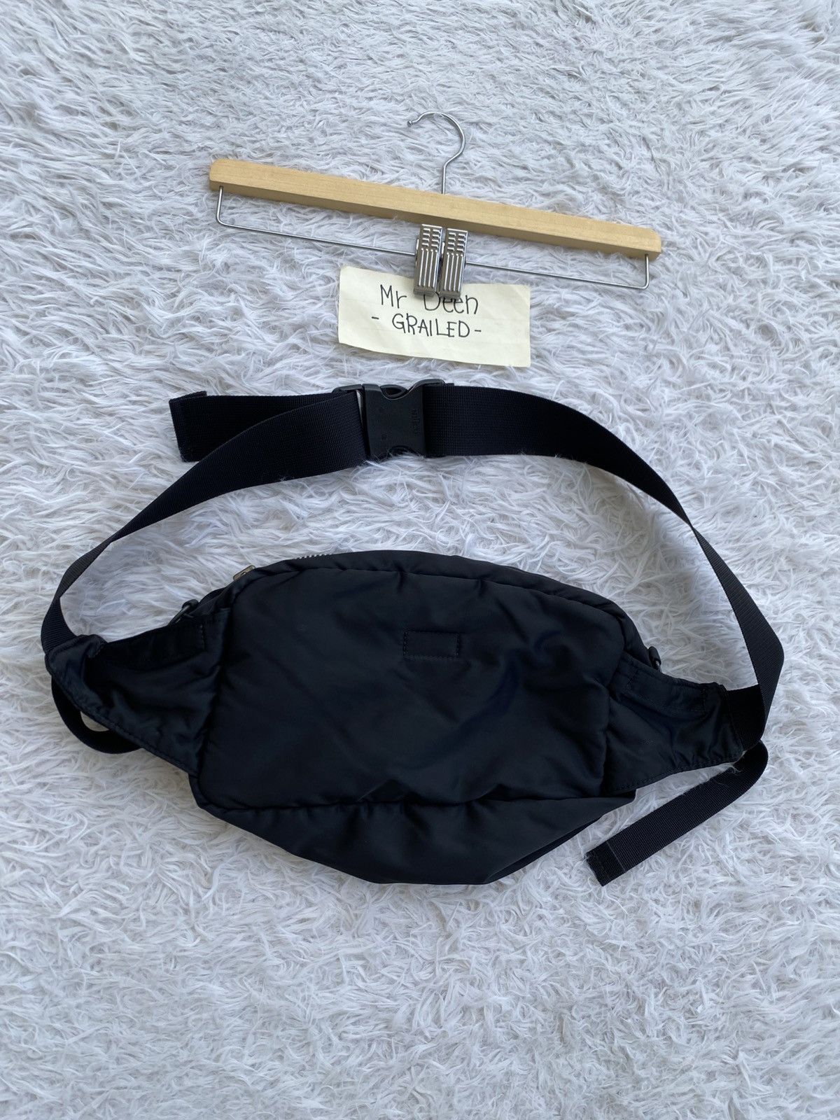 Porter Rare Yoshida PORTER Tanker Nylon Black Waist Bag Size ONE SIZE - 25 Thumbnail