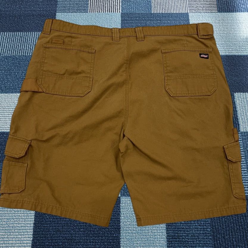 Dickies Dickies Cargo Shorts Mens 42 Relaxed Fit Canvas Brown 11" Inseam Cargo Pocket Workwear 90s Y2K Vintage: No Size US 42 / EU 58 - 1 Thumbnail