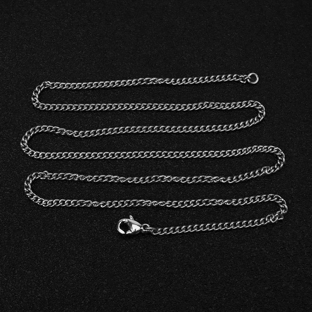 Other Titanium 55cm Chain Pendant Accessories Twist Chain Necklace Size ONE SIZE - 1 Thumbnail
