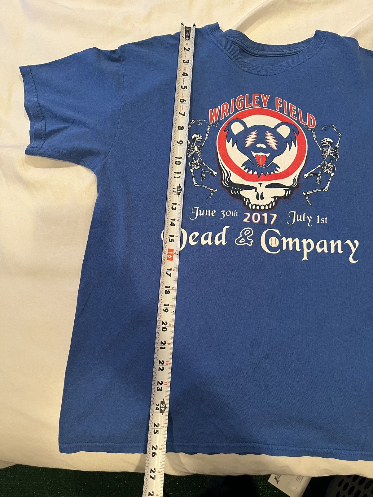 Grateful Dead 2017 Grateful Dead Wrigley Field concert tshirt Size US M / EU 48-50 / 2 - 5 Thumbnail