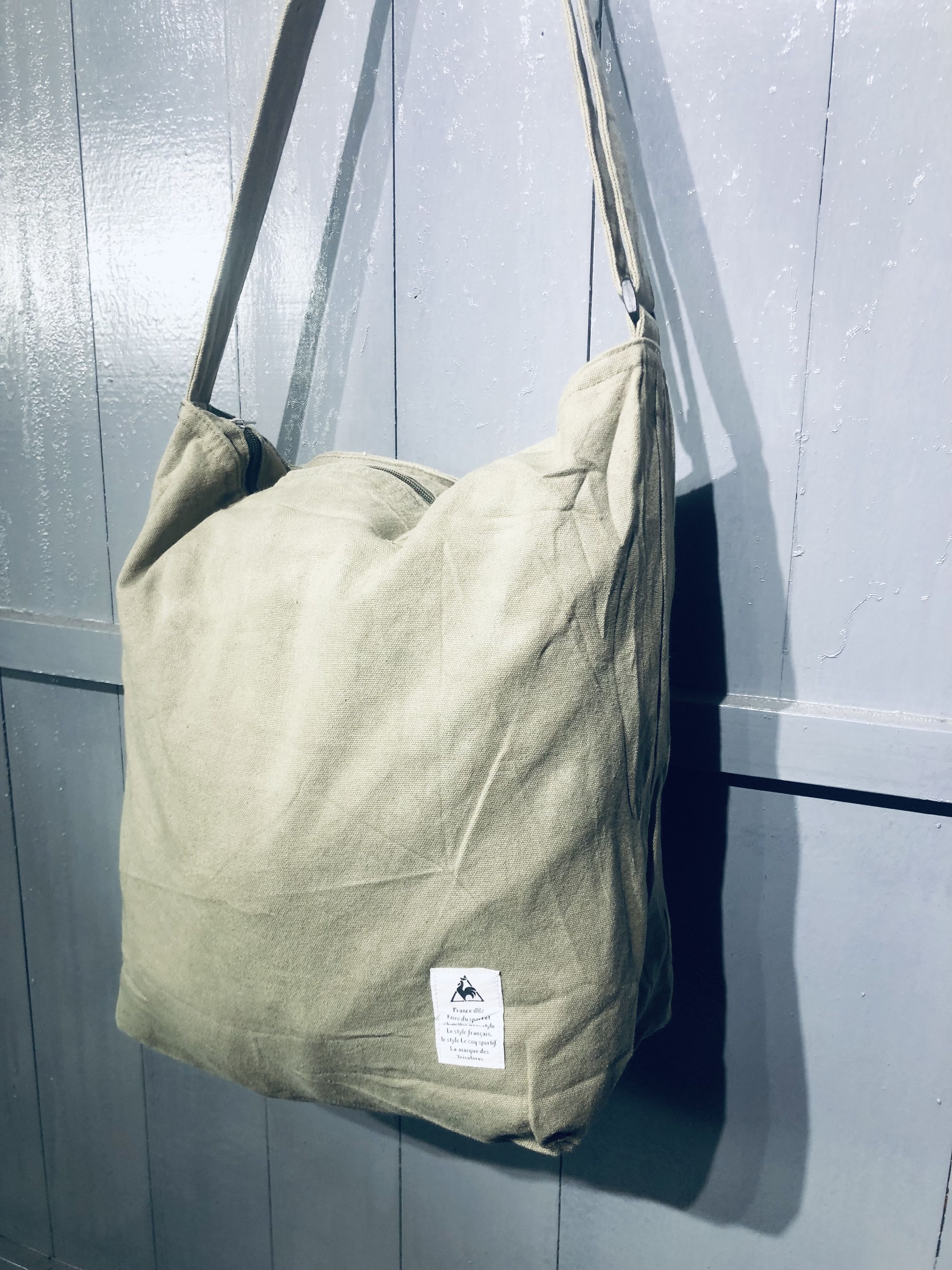 Canvas × Le Coq Sportif LECOQSPORTIF FRANCE 1882 ARMY COLOR STYLE CROSSBODY BAG Size ONE SIZE - 1 Thumbnail