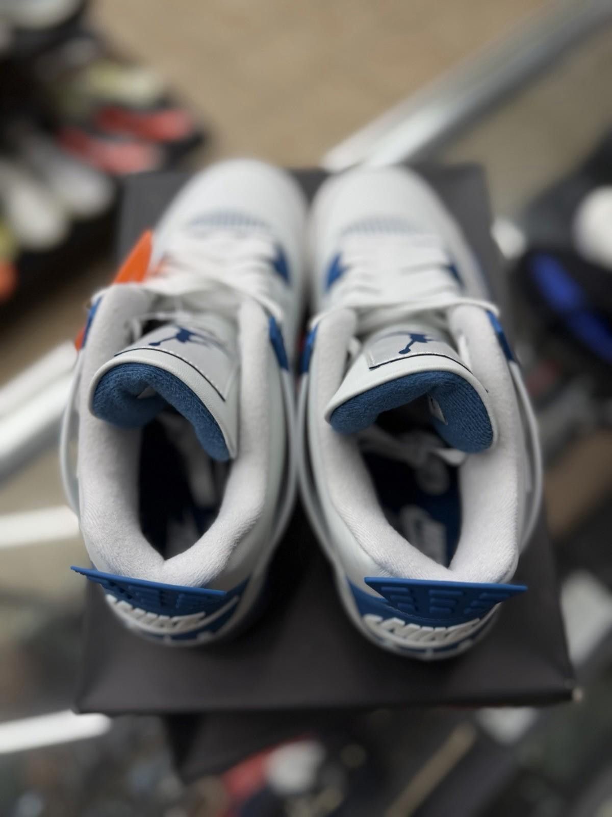 Jordan Brand Size 12 - Air Jordan 4 Retro 2024 Military Blue FV5029-141 Size US 12 / EU 45 - 9 Thumbnail