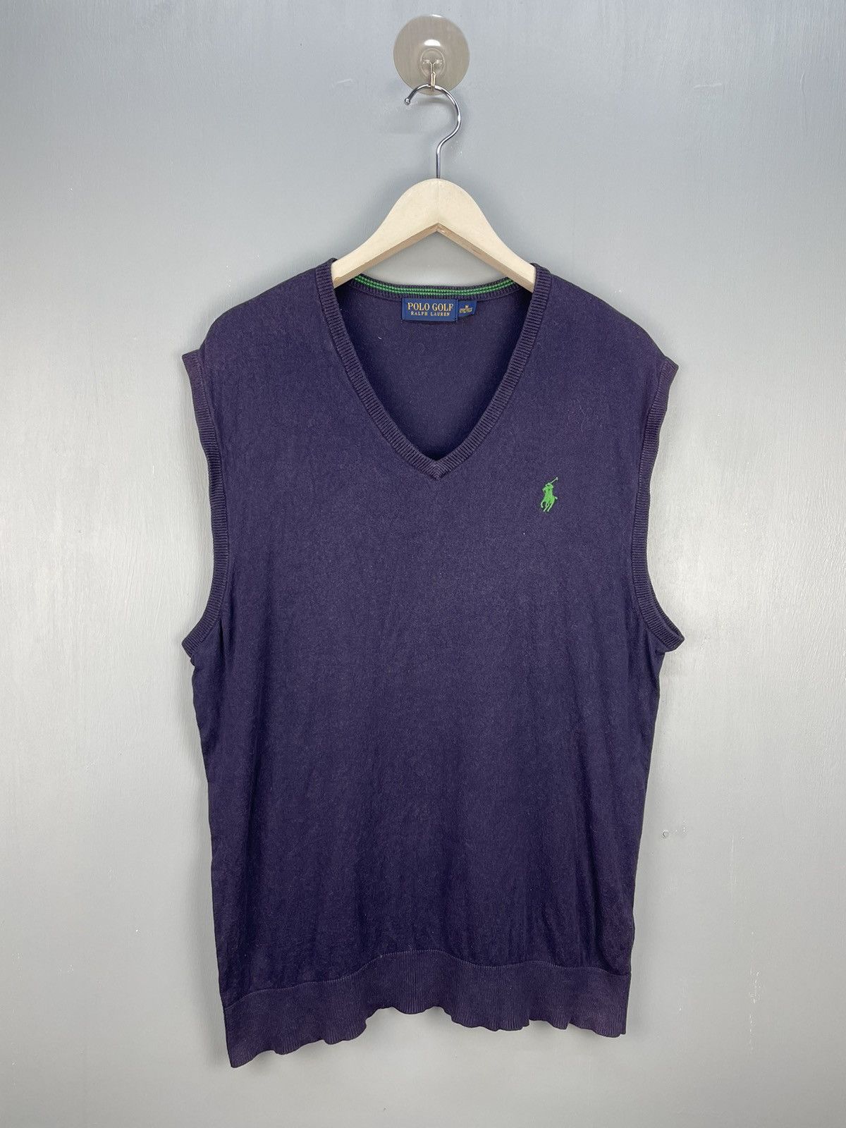 image of Polo Ralph Lauren Polo Golf Ralph Laurent Vest in Blue, Men's (Size Medium)