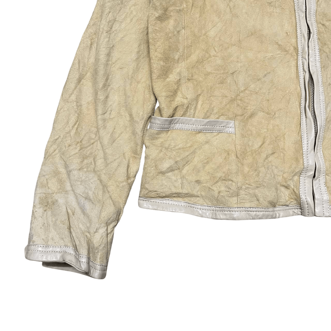 Balmain Vintage Balmain Paris Goat Suede Leather Jacket Size S / US 4 / IT 40 - 3 Thumbnail