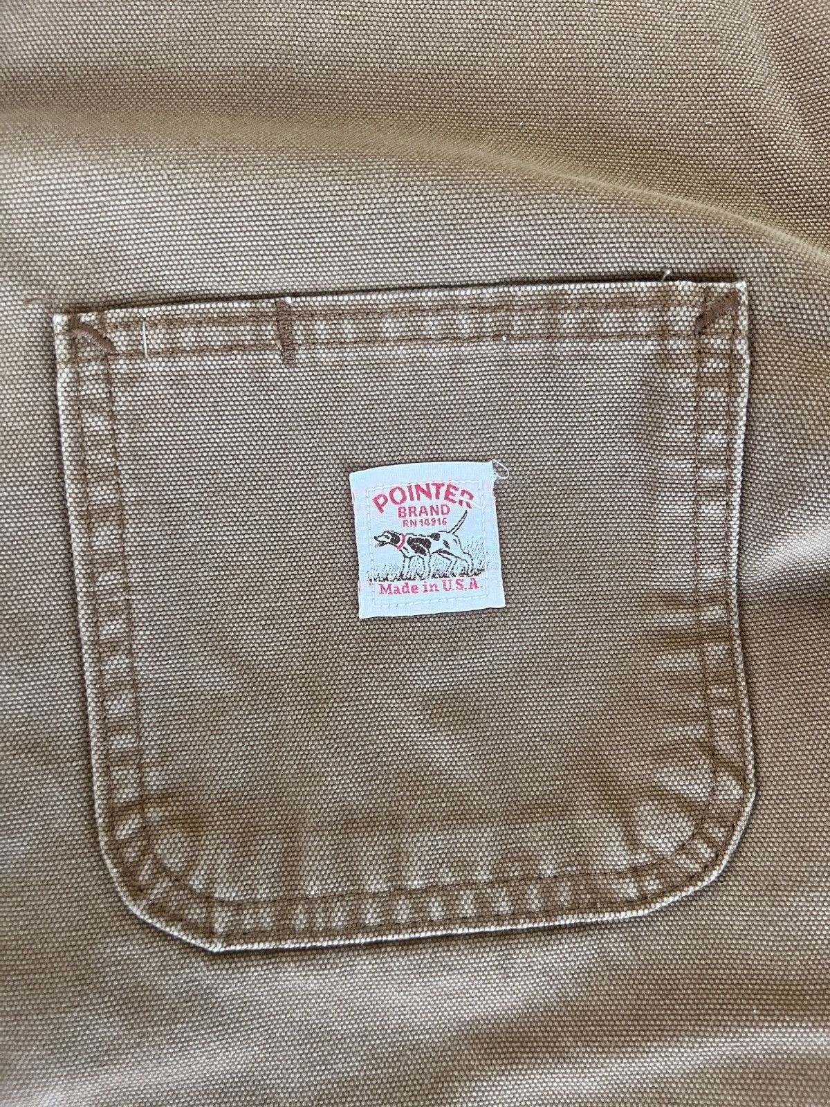 Pointer Pointer Brand USA Blanket Lined Chore Coat Jacket Tan XL Size US XL / EU 56 / 4 - 5 Thumbnail