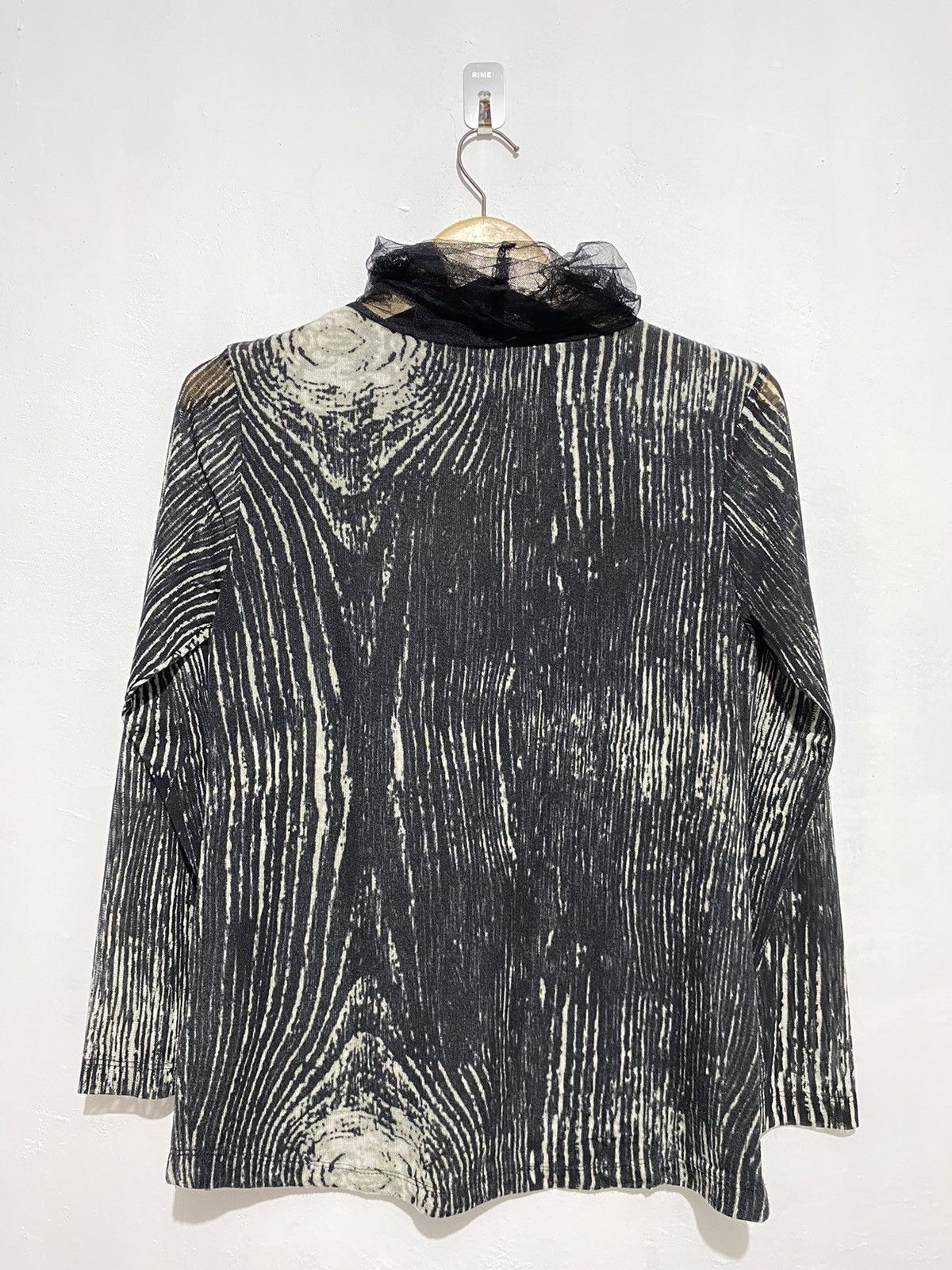 Japanese Brand × Vintage Japanese Jpg style mesh top longsleeve Size US M / EU 48-50 / 2 - 2 Thumbnail
