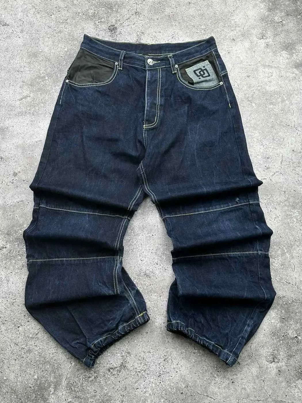 Japanese Brand Vintage Baggy Wide Jeans C533(V554)E8 Size US 32 / EU 48 - 1 Thumbnail