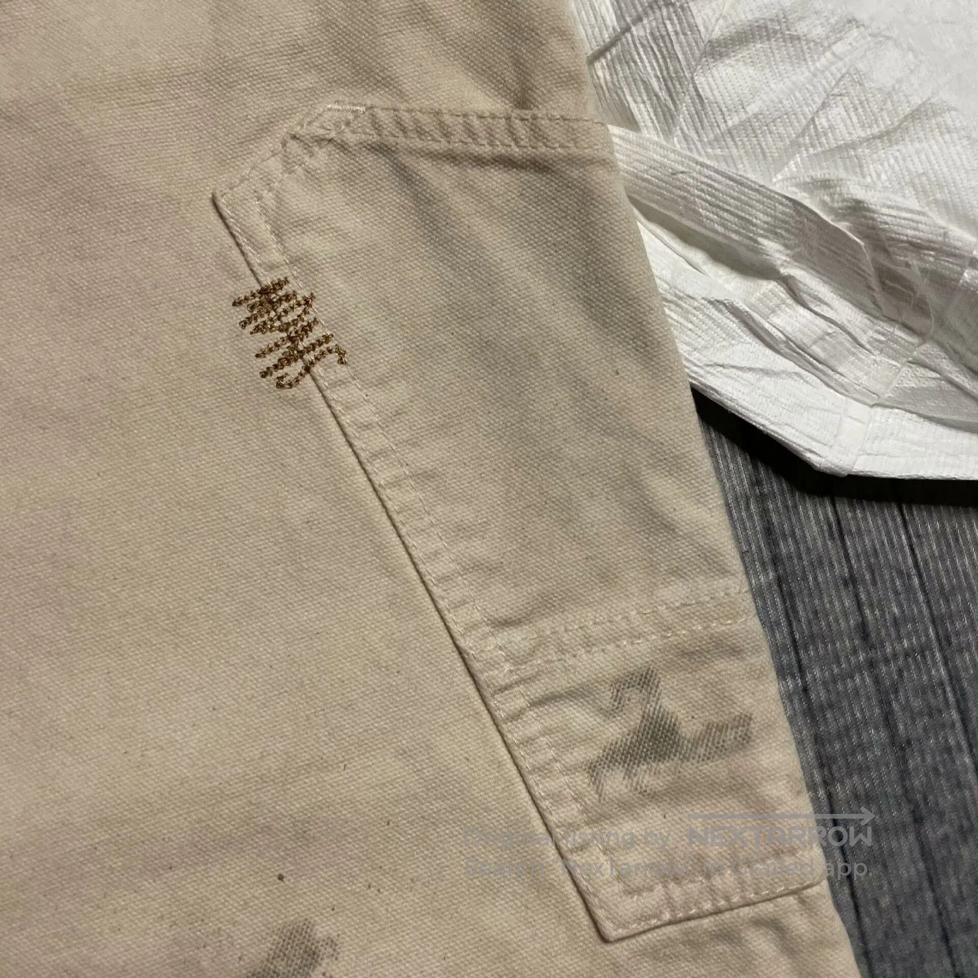 Madness MADNESS 20SS Washed Distressed Cargo Pants. Size US 30 / EU 46 - 6 Thumbnail