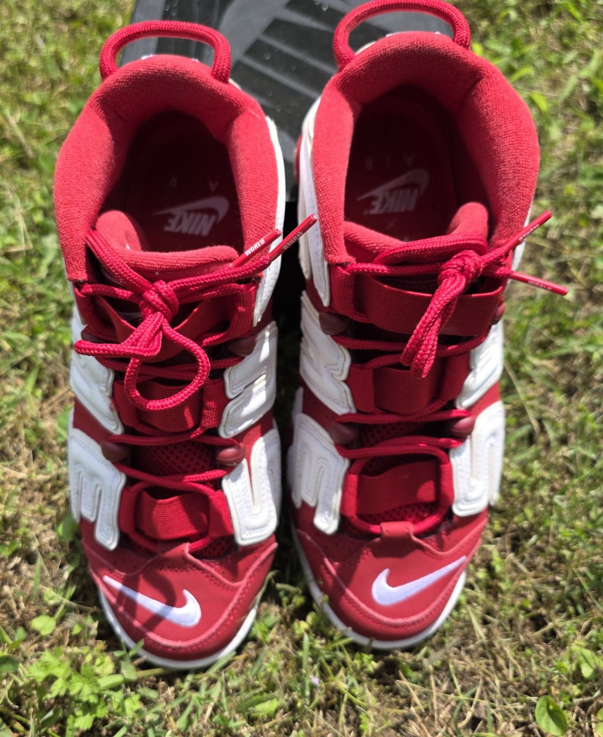 Nike × Supreme ✅Supreme Uptempo Varsity Red 8M Size US 8 / EU 41 - 6 Thumbnail