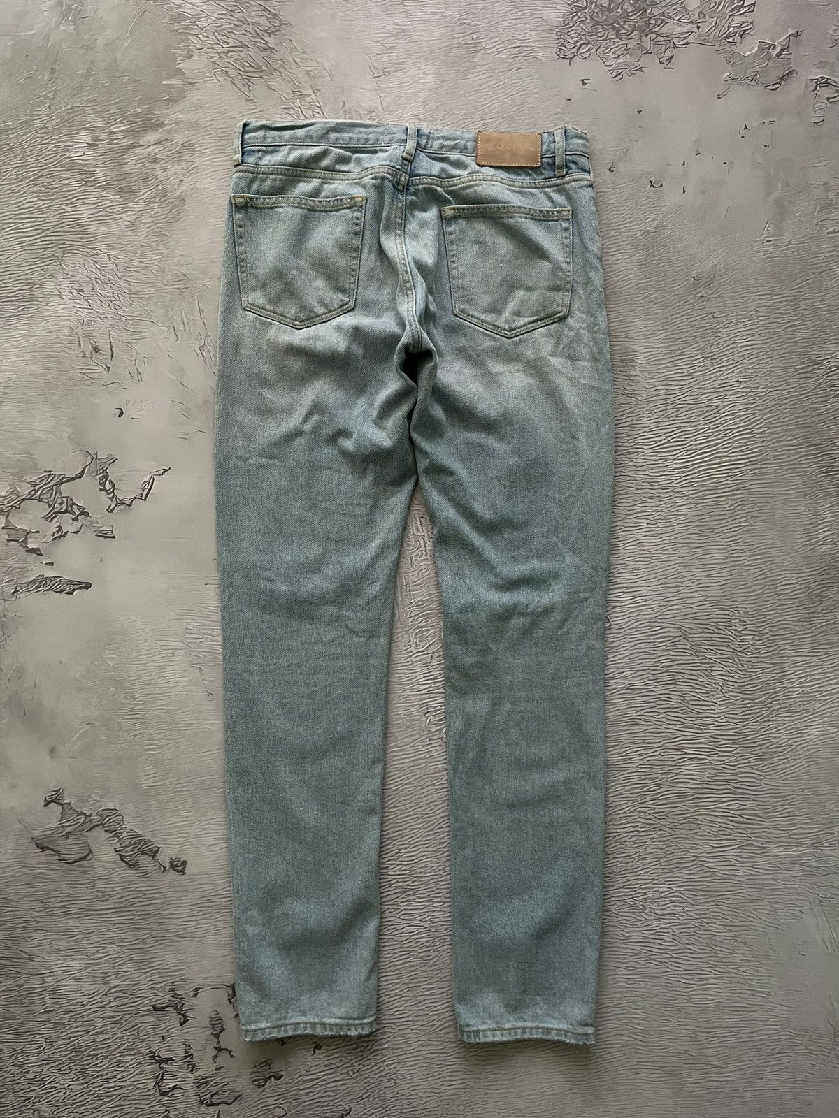 Sandro Sandro Etroit Streetwear Blue Denim Jeans Men’s Size US 31 - 7 Thumbnail