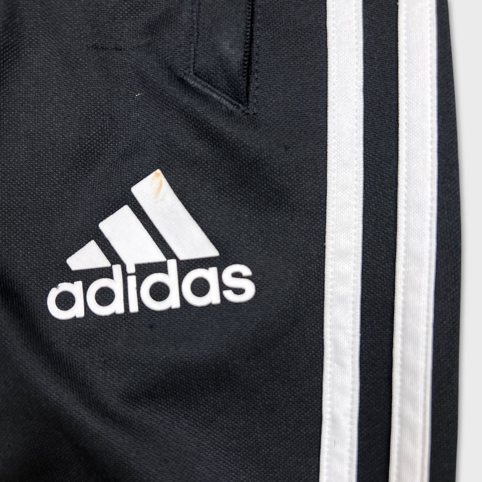 Adidas × Vintage Adidas Track Pants Essential Stripe Training Athletic Jogger Size US 26 / EU 42 - 3 Thumbnail