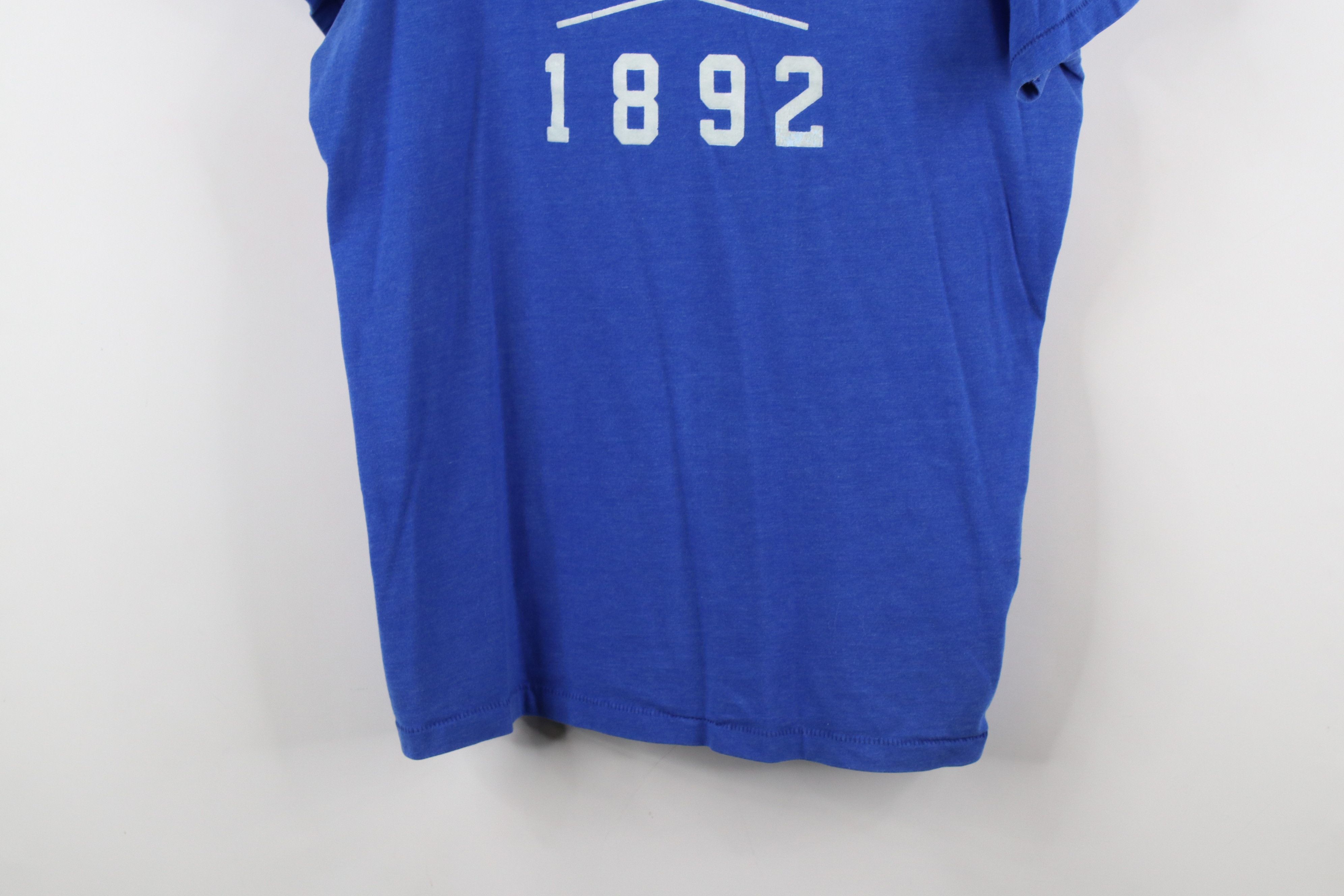 Abercrombie & Fitch × Vintage Vintage Y2K Abercrombie & Fitch Spell Out Lacrosse T-Shirt Size US XXL / EU 58 / 5 - 3 Thumbnail