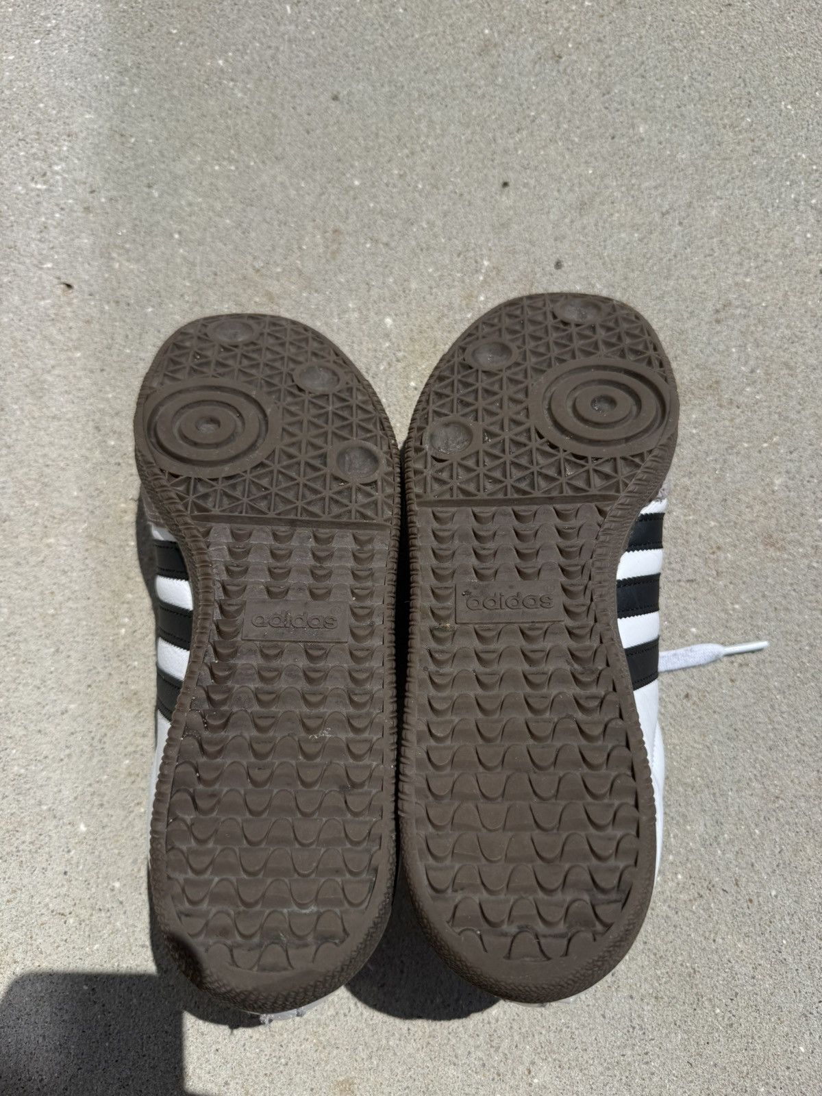 Adidas White Adidas Sambas Size US 9.5 / EU 42-43 - 5 Thumbnail