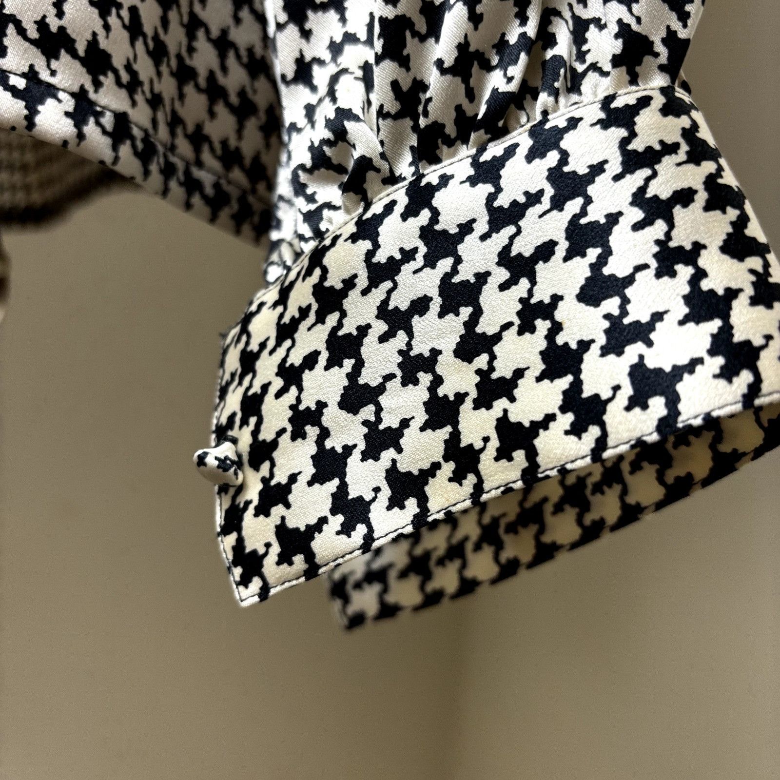 Other Mary Ann Restivo 100% Silk Size 12 Women's Collared w/Tie Lo Size XL / US 12-14 / IT 48-50 - 4 Thumbnail