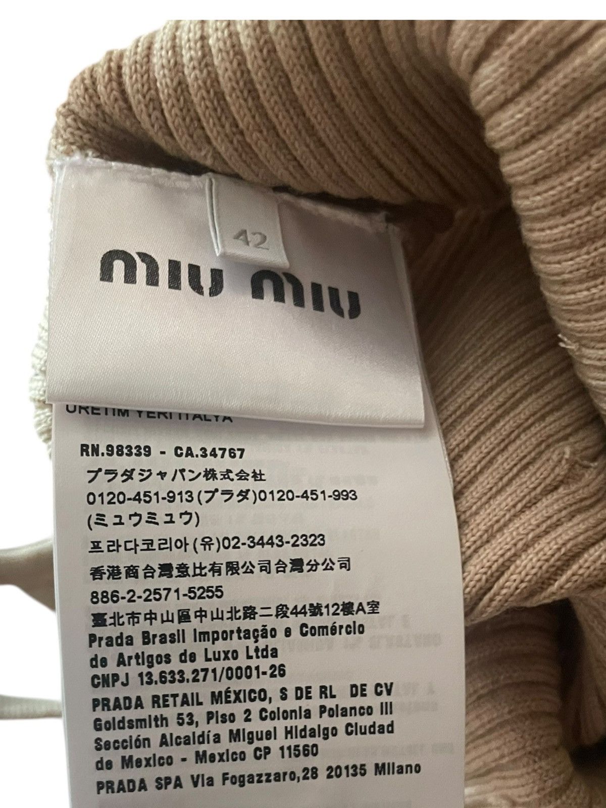 Miu Miu Crop top Miu Miu with crystal size M Size M / US 6-8 / IT 42-44 - 4 Thumbnail