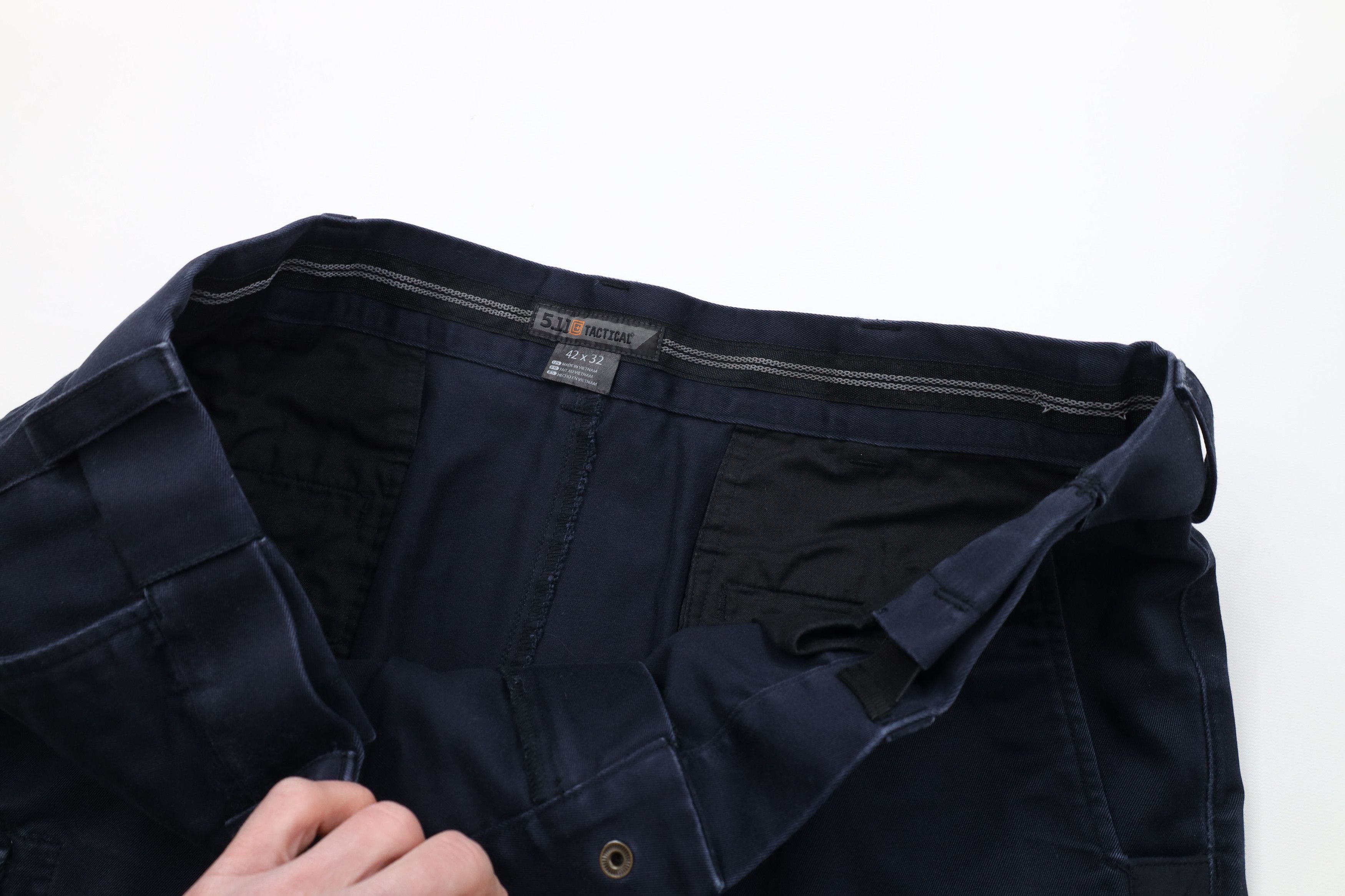 Vintage 5.11 Tactical Series Company Double Knee Cargo Pants Blue Size US 42 / EU 58 - 8 Thumbnail