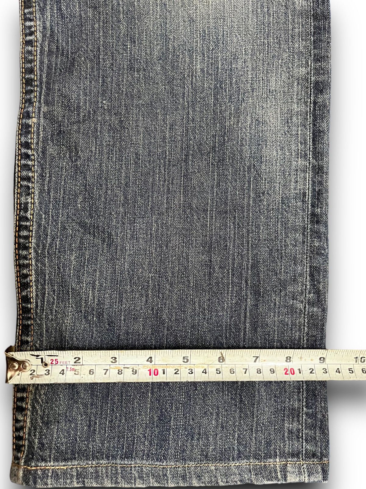 Edwin Vintage Edwin Blue Trip Mud Wash Distressed Style Jeans Size US 32 / EU 48 - 18 Thumbnail