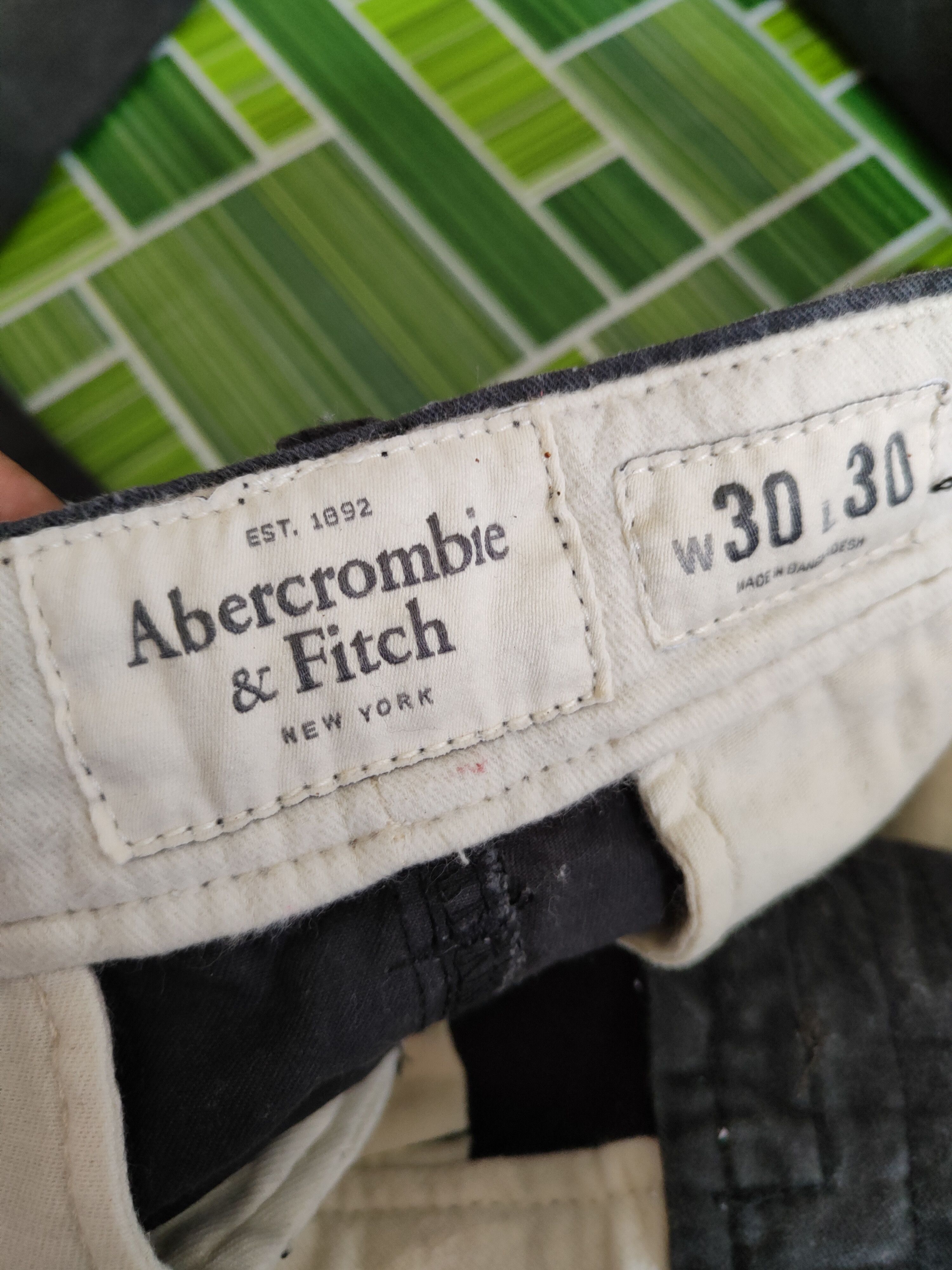Abercrombie & Fitch Abercrombie&Fitch Black Multipocket Casual Pants #S1500 Size US 30 / EU 46 - 15 Thumbnail