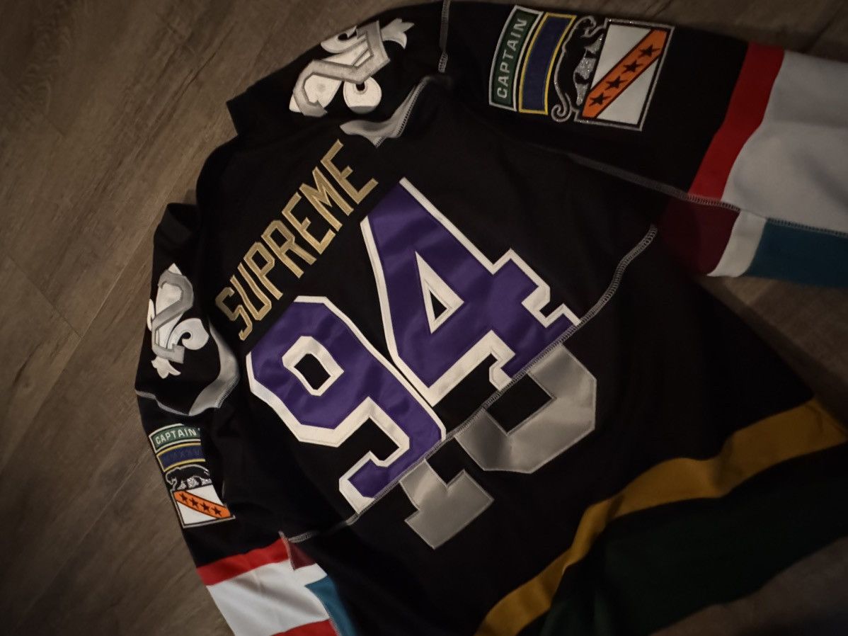 Supreme Supreme Paneled Hockey Jersey Size US M / EU 48-50 / 2 - 5 Thumbnail