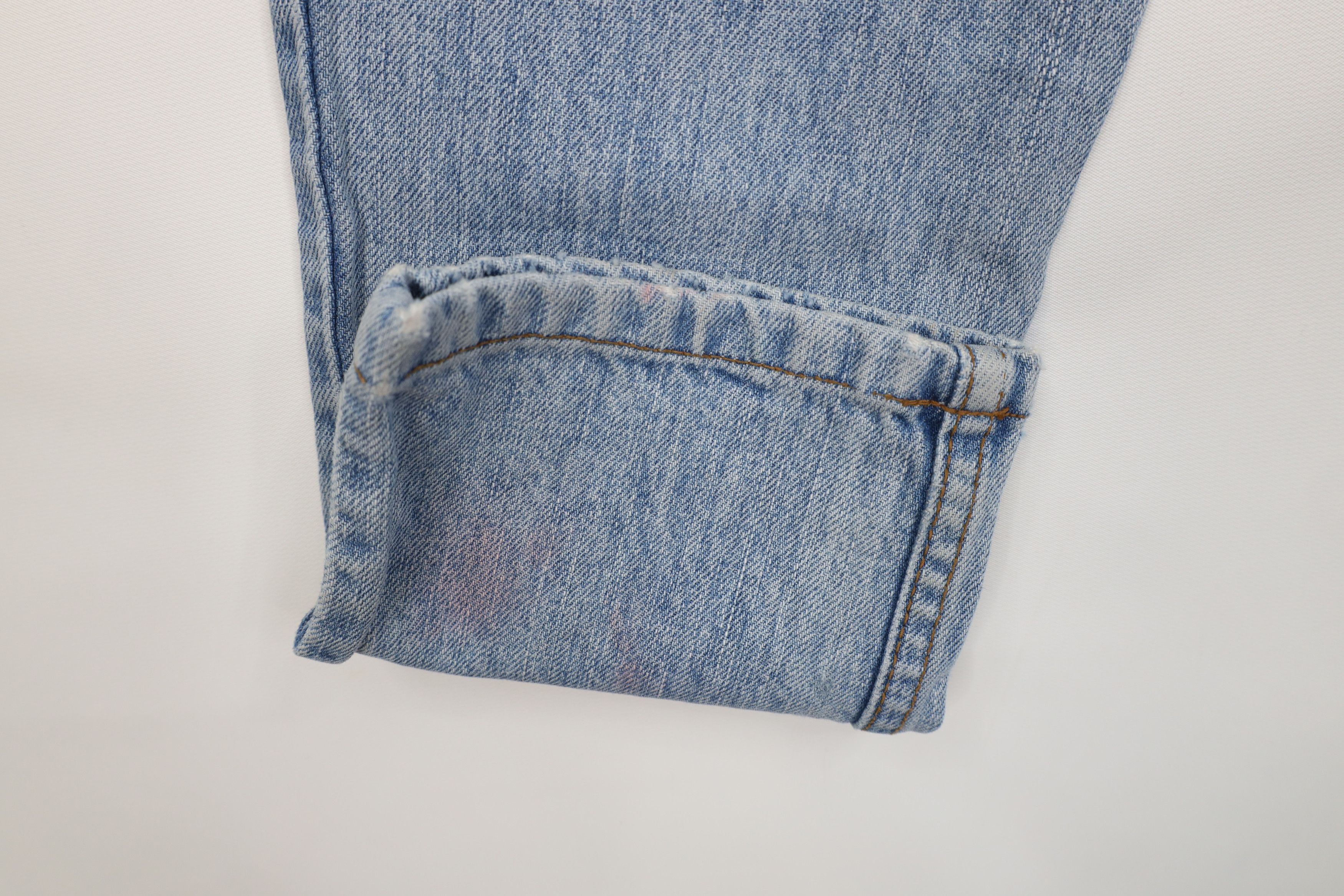 Guess Vintage 80s 90s Guess Tapered Leg Denim Jeans Blue USA Size 31" - 6 Thumbnail