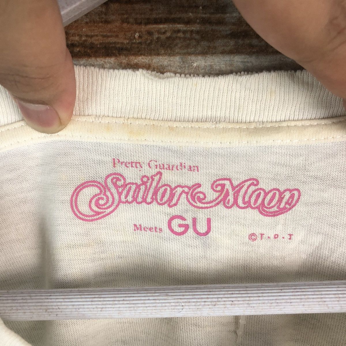 Anime GU Sailor Moon White T-Shirt #A2365 Size L / US 10 / IT 46 - 9 Thumbnail